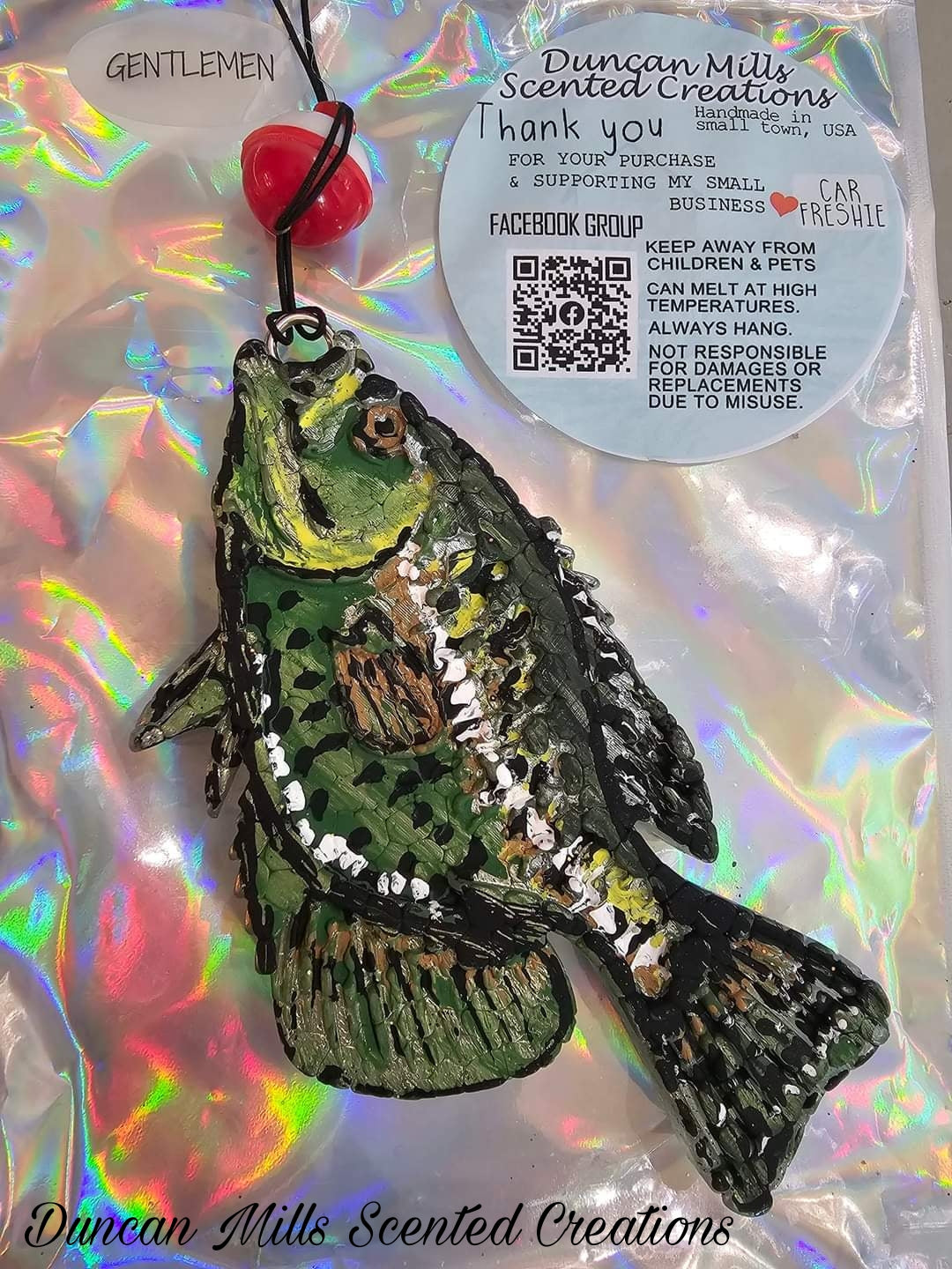 Crappie Freshie | Fishing Freshies | Made to order