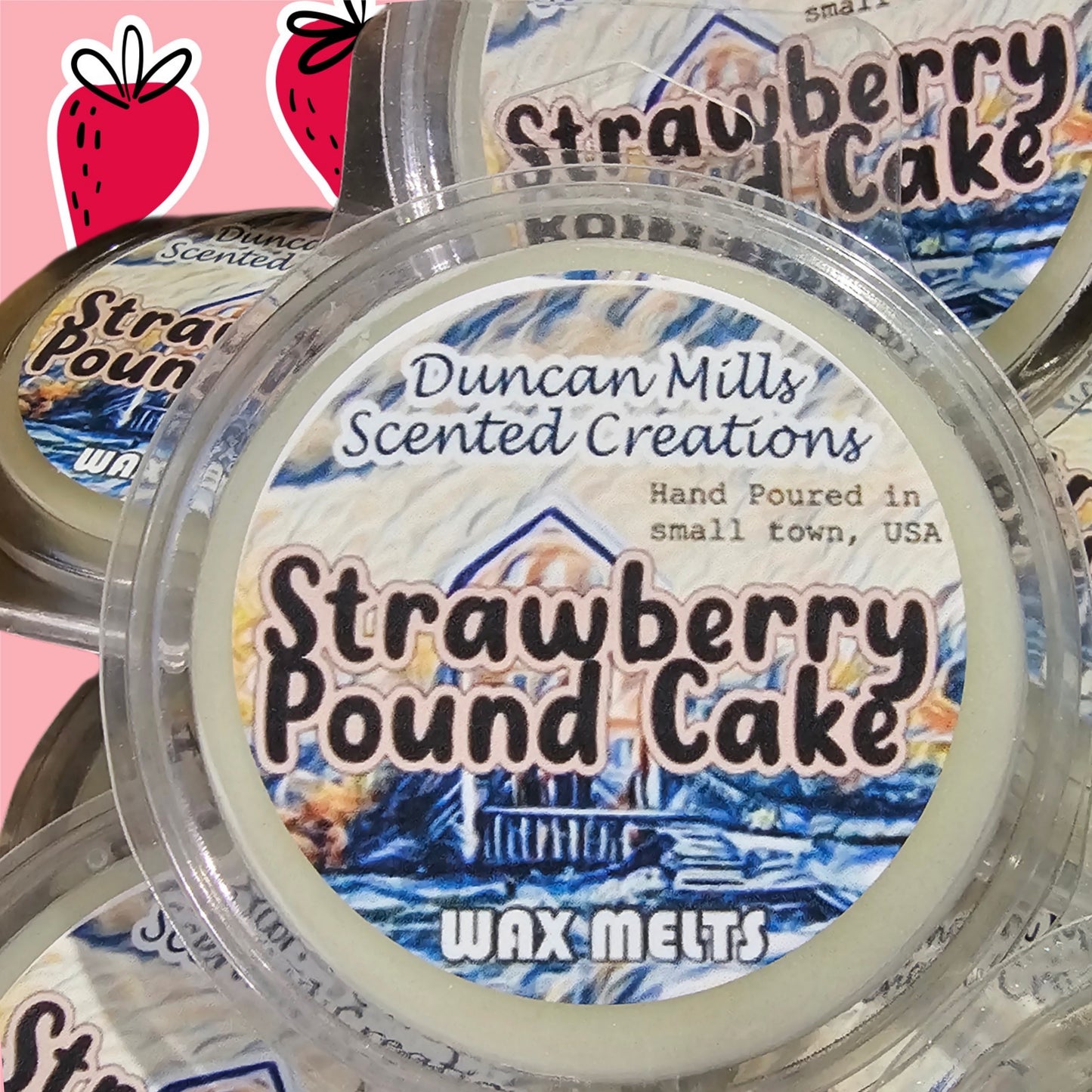 STRAWBERRY POUND CAKE wax melts