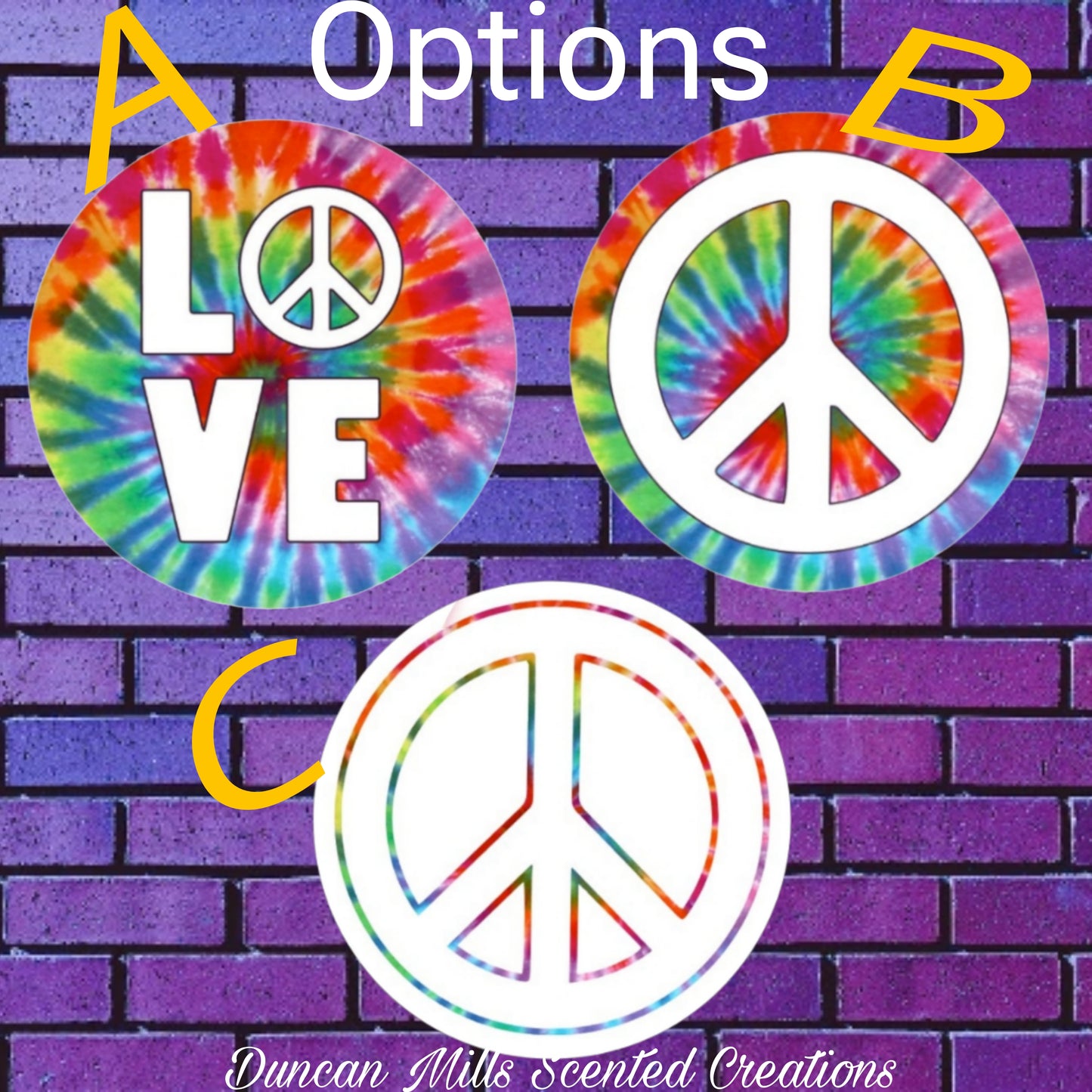 Peace Freshie Designs | Choose Design