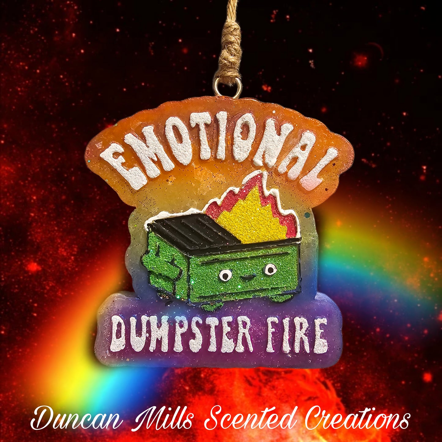 Emotional Dumpster Fire Freshie | Made to order