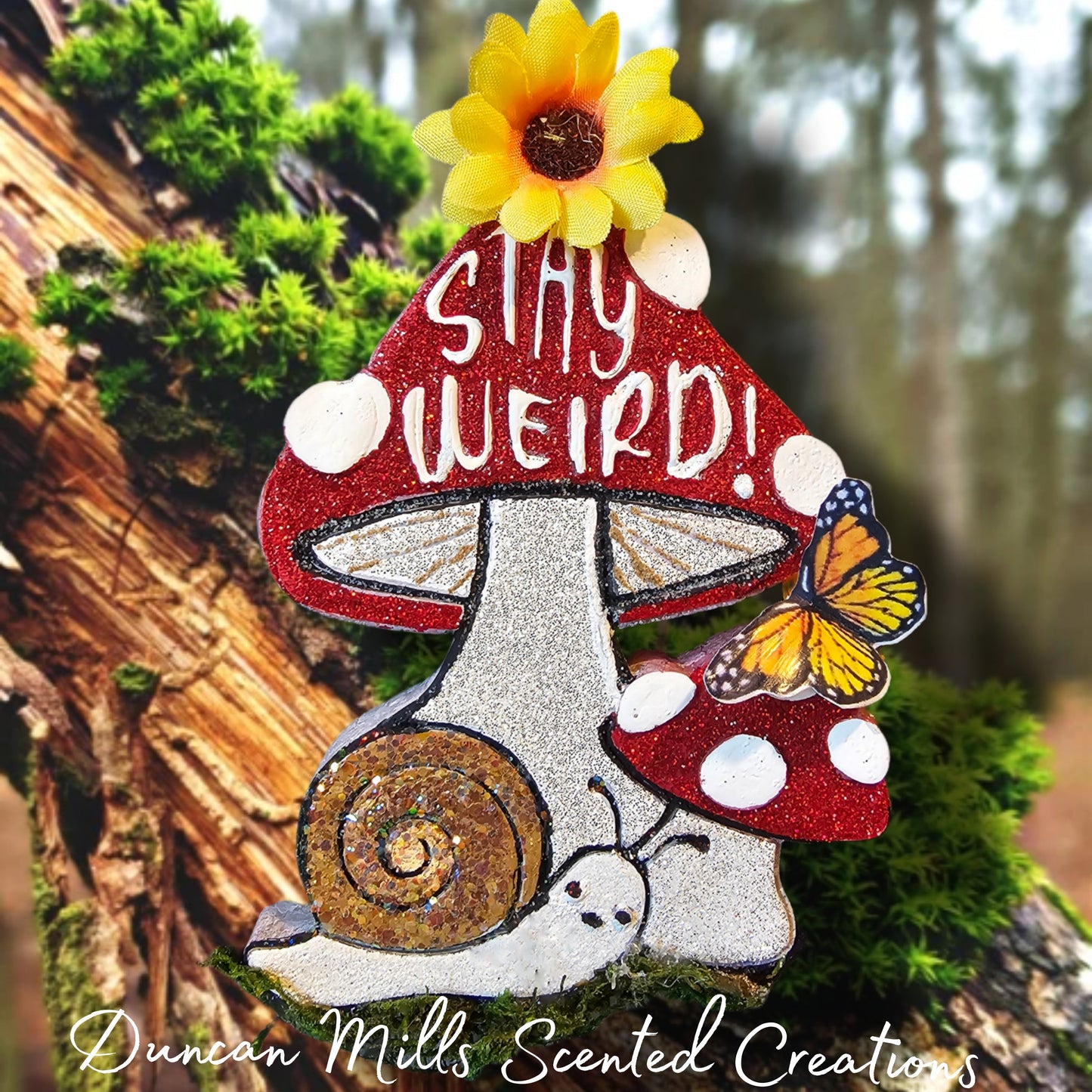 mushroom snail Freshie | Made to order