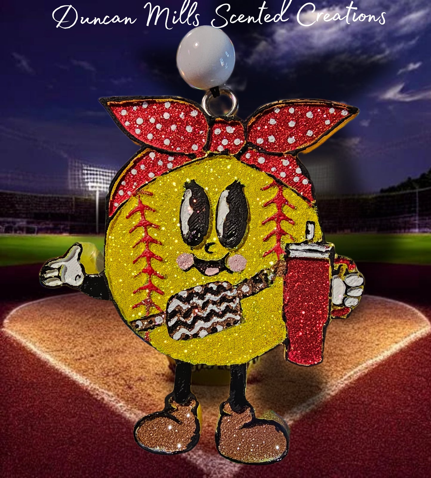 Boujee Softball Freshie | Made to order