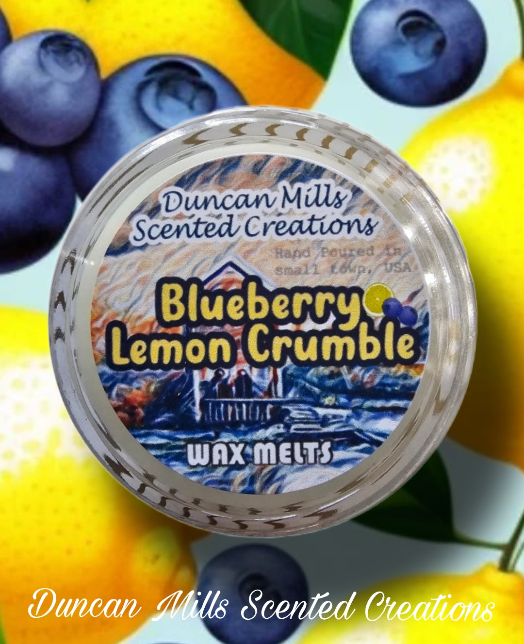 BLUEBERRY LEMON CRUMBLE wax melts