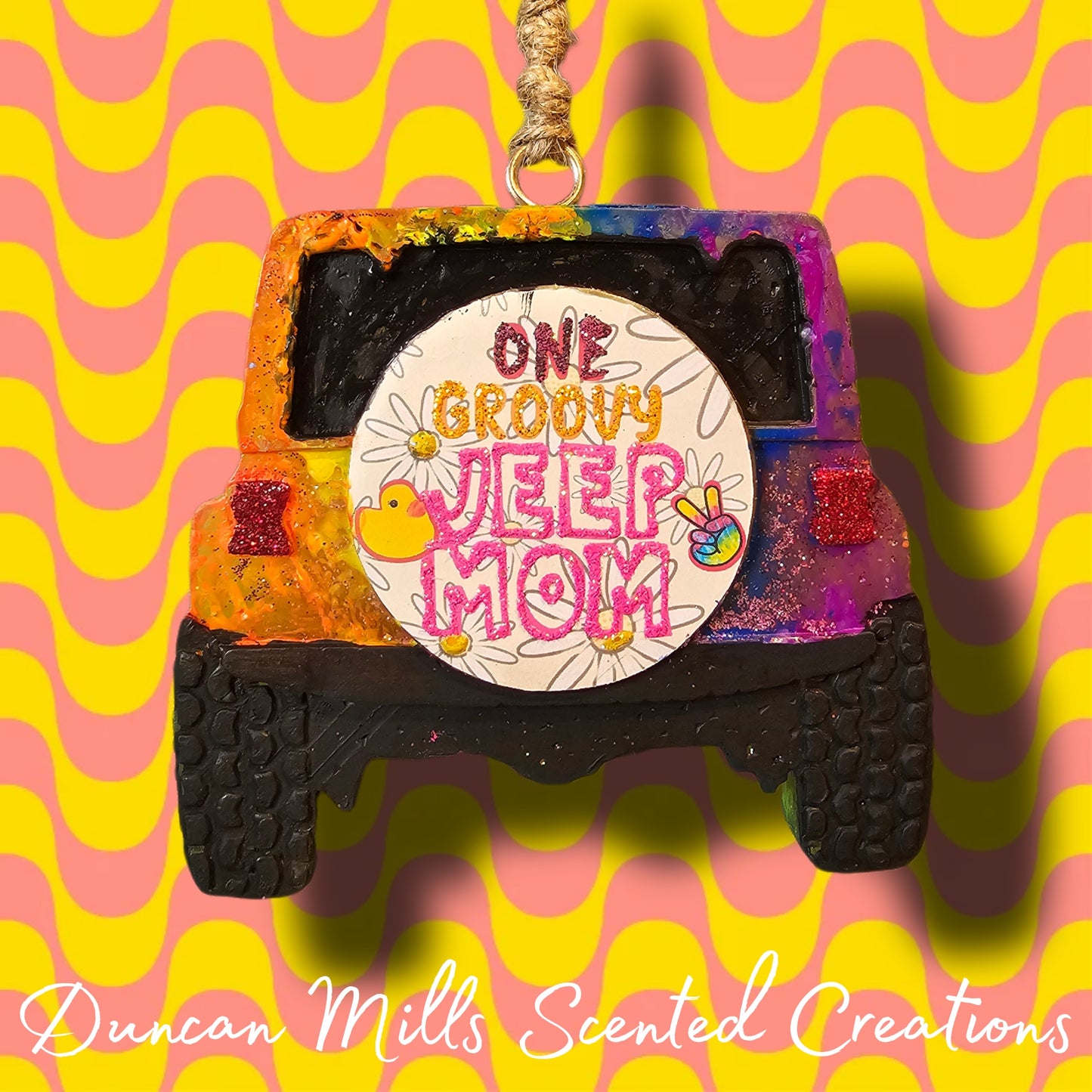 GROOVY Jeep Freshie | Made to order