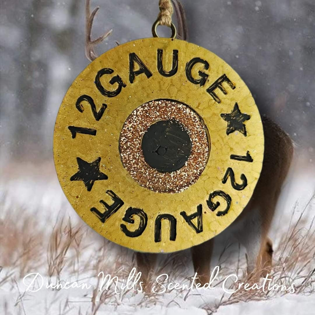Large Shotgun Shell Round Freshie | 12 Gauge | Made to order