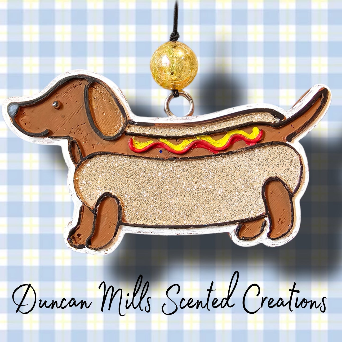 Hot Dog Freshie | Weenie Dog | Dog lovers | Made to order