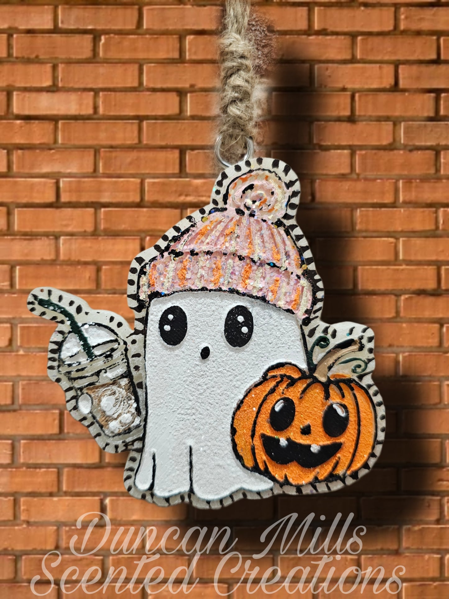Ghost with Iced Coffee | Made to order | Fall
