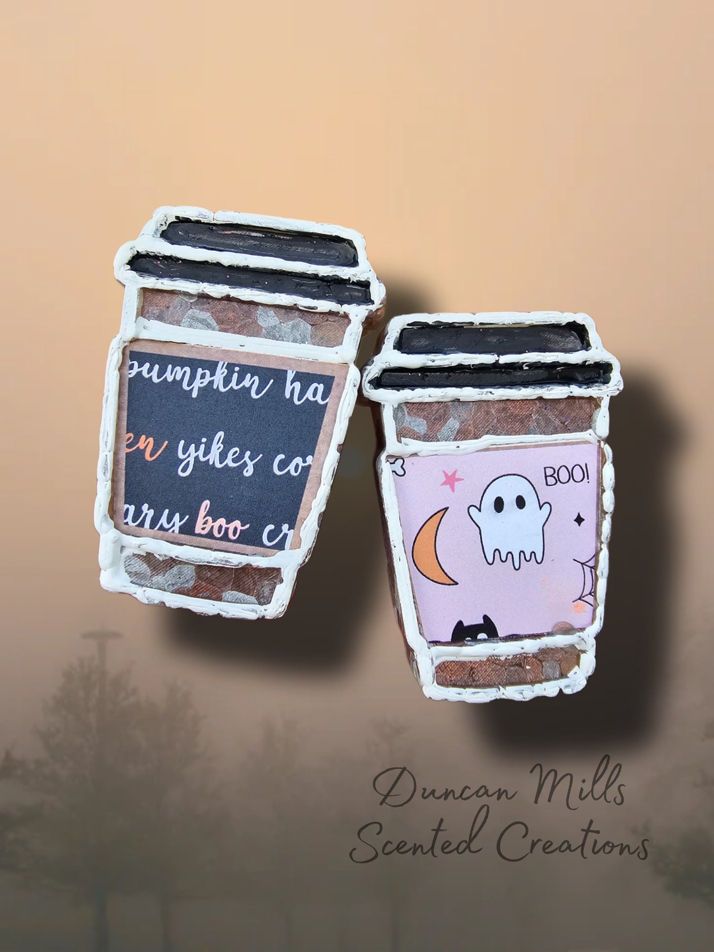 Little Lattes Vent Set | Boo | Halloween Vibes