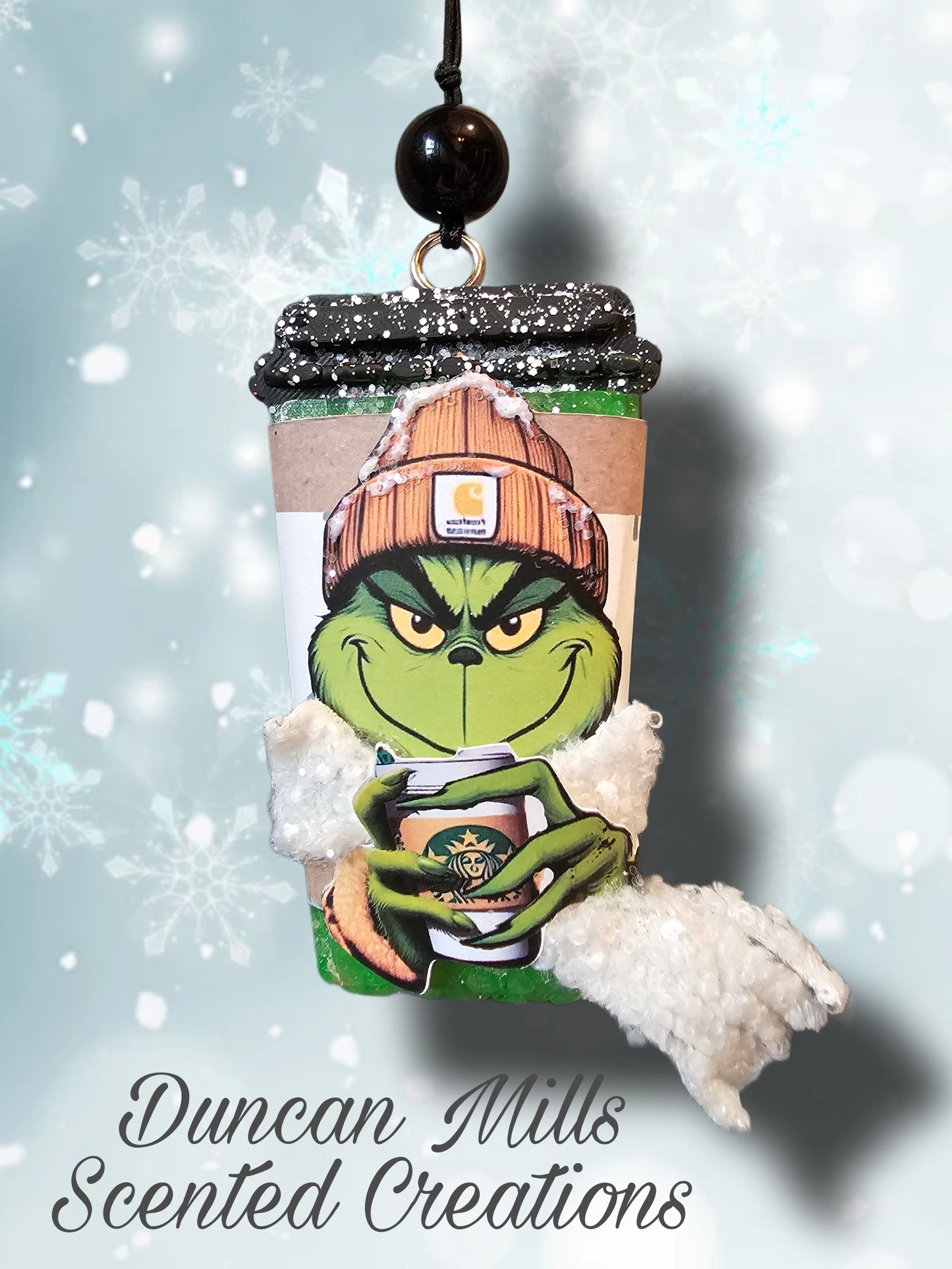 Latte Freshie | 3D Grinch | Made to order