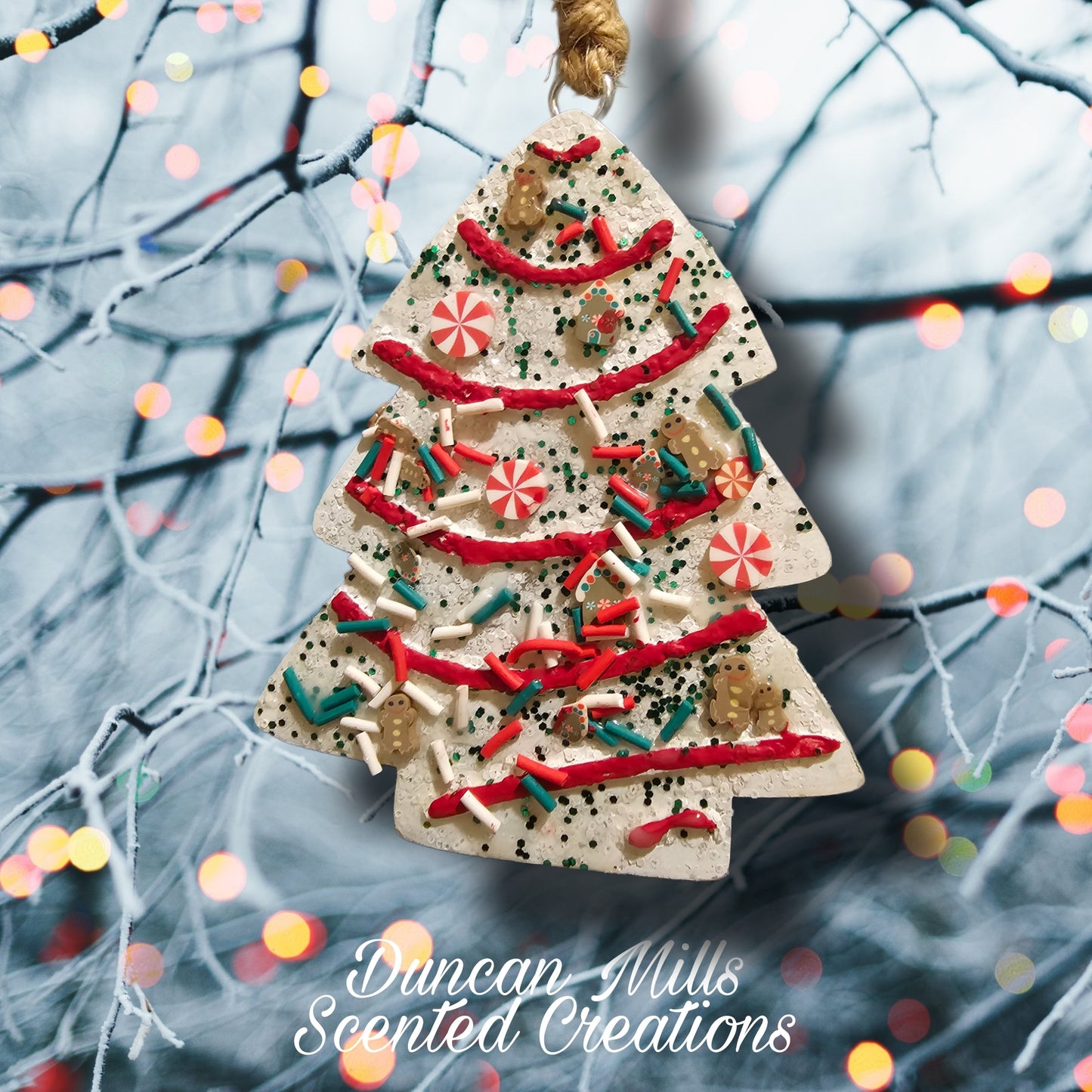 Snacky Cakes Tree Freshie| peppermints |Made to order