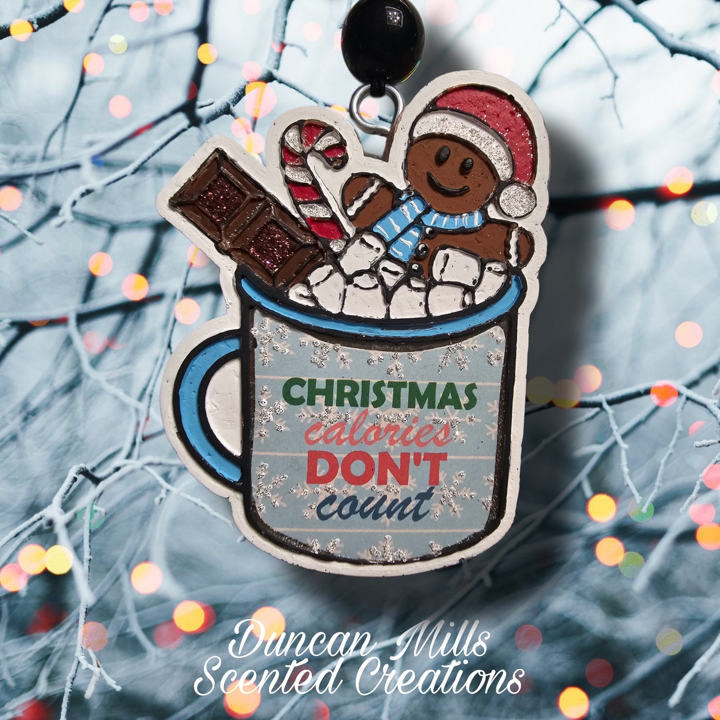 Christmas Calories Don't Count Freshie | Made to order