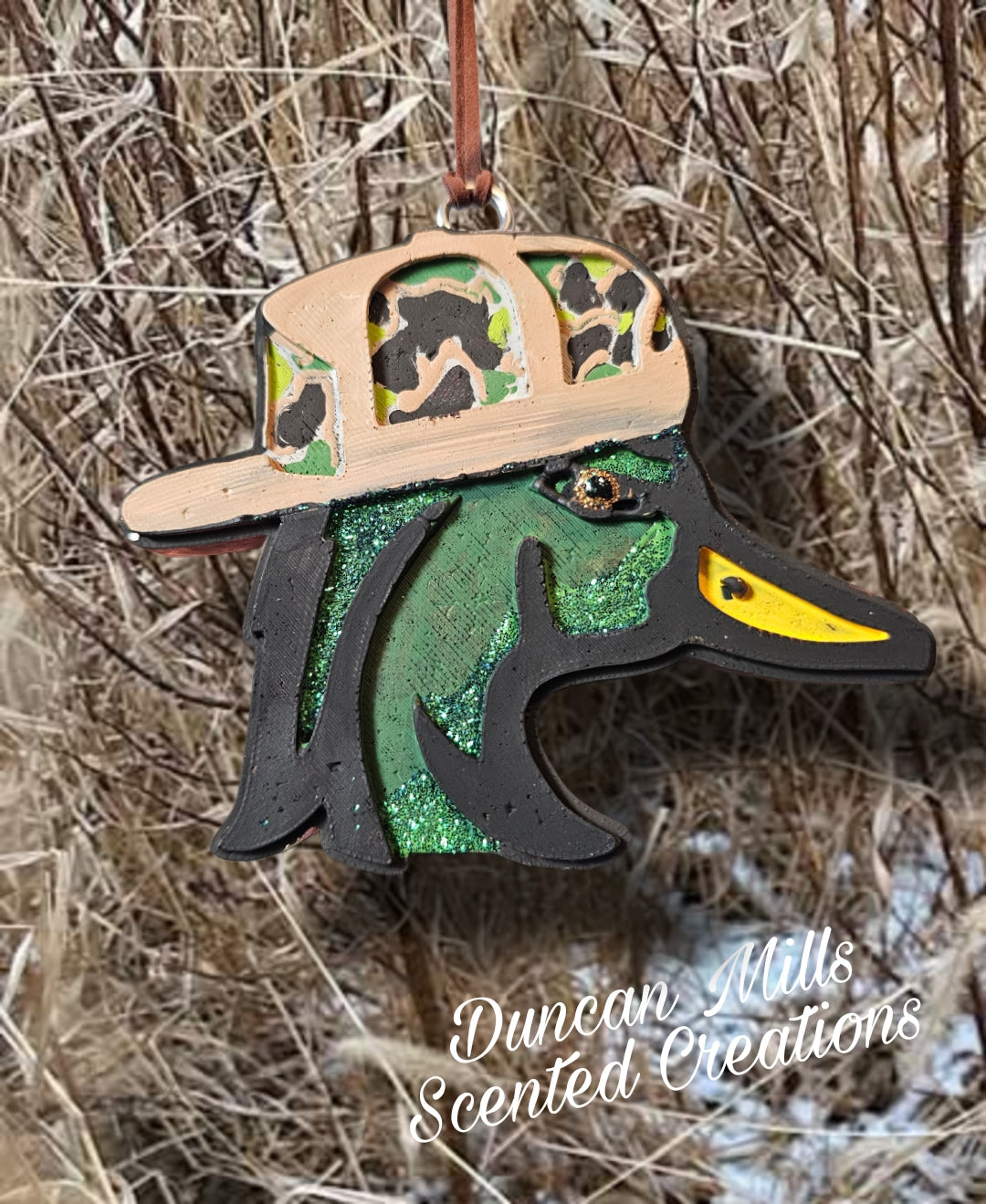 Duck with cap Freshie | Hunters Freshie | Made to order