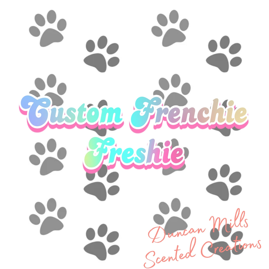French Bulldog | Car Freshie | Choose custom or basic | List scent