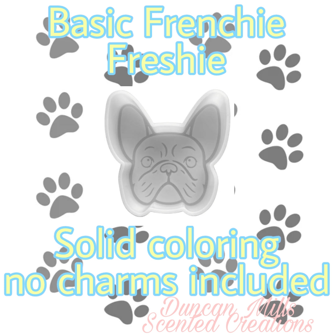 French Bulldog head | Car Freshie | Choose custom or basic | List scent