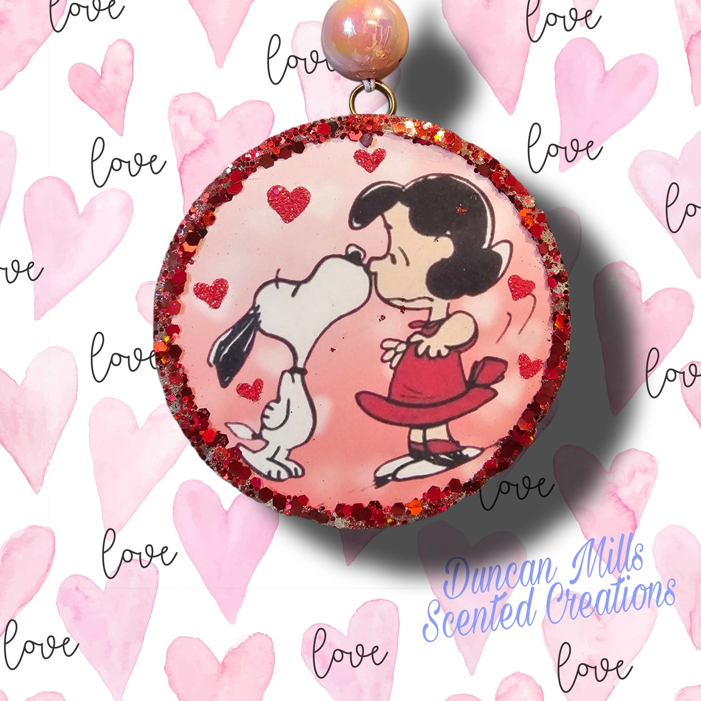 Snoopy Freshie | Love |Valentines inspired| Made to order