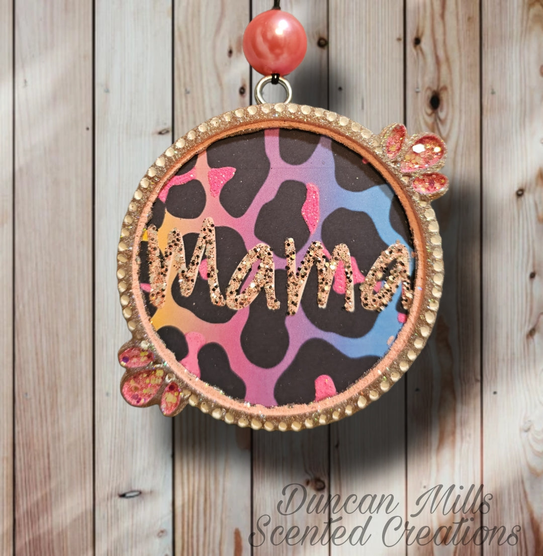 Mama Freshie | Choose Cheetah or Boho print | Made to order