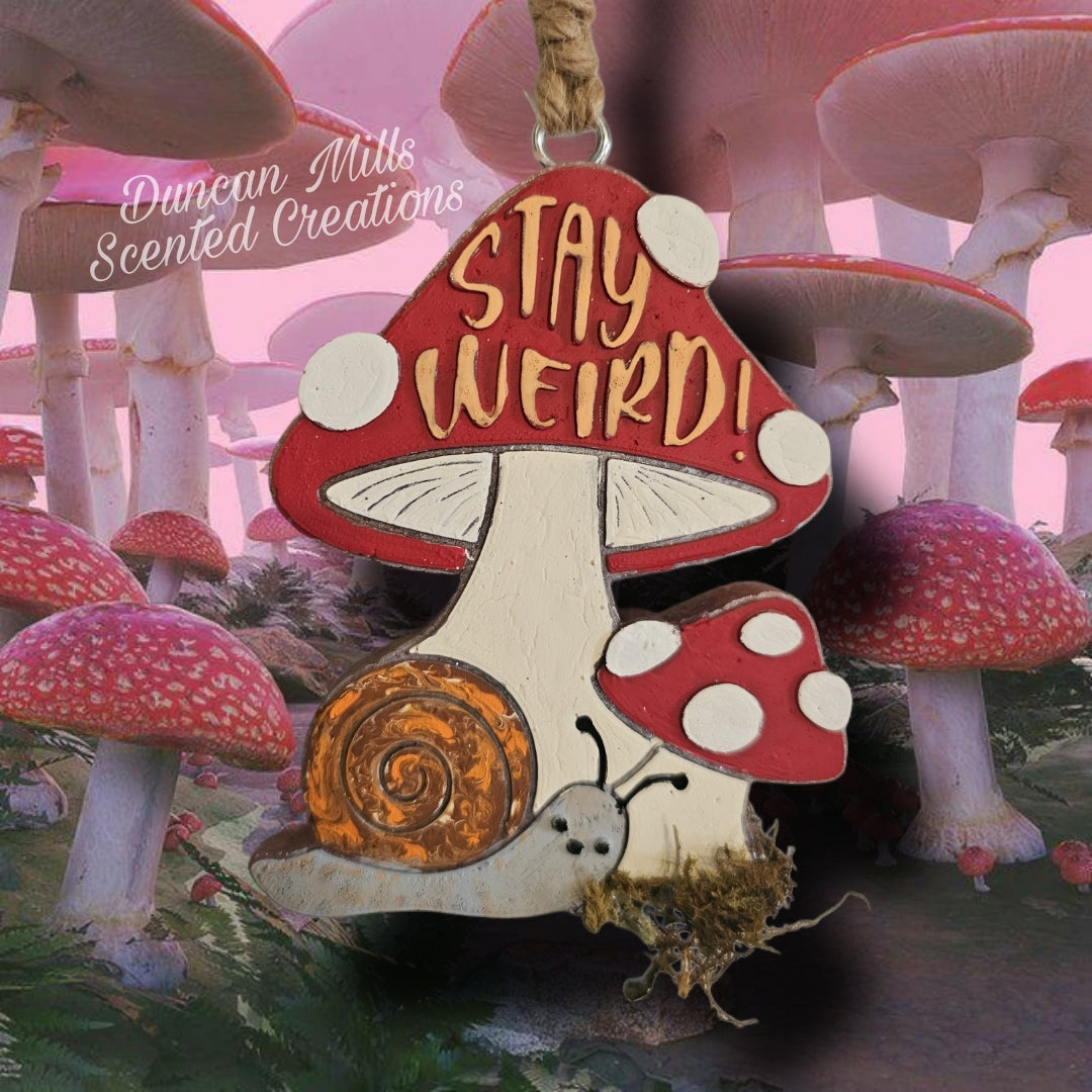 mushroom snail Freshie | Made to order