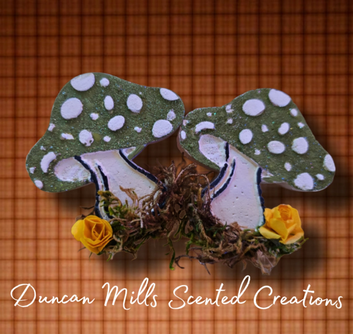 mushroom Vent set Freshie | Choose Color| Made to order