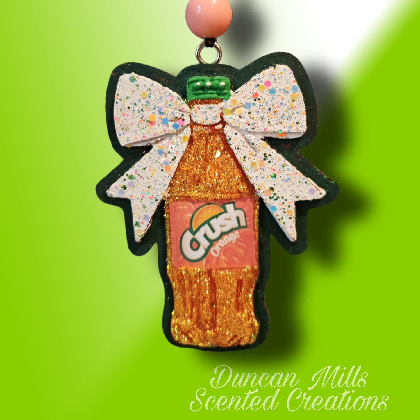 Soda bottle Freshie | Bow | Choose Brand | Made to order