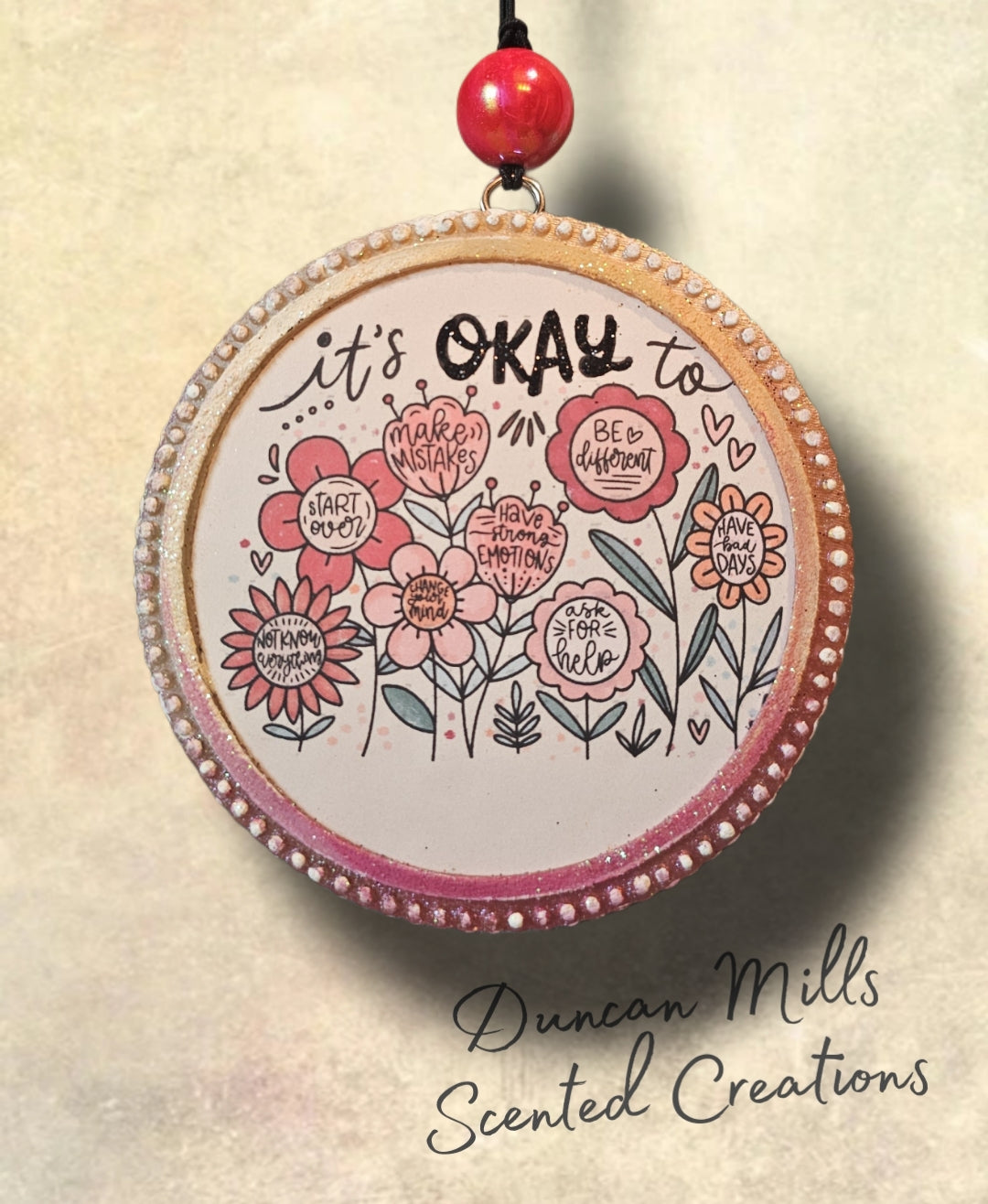 It's ok Freshie | Inspirational| Made to order