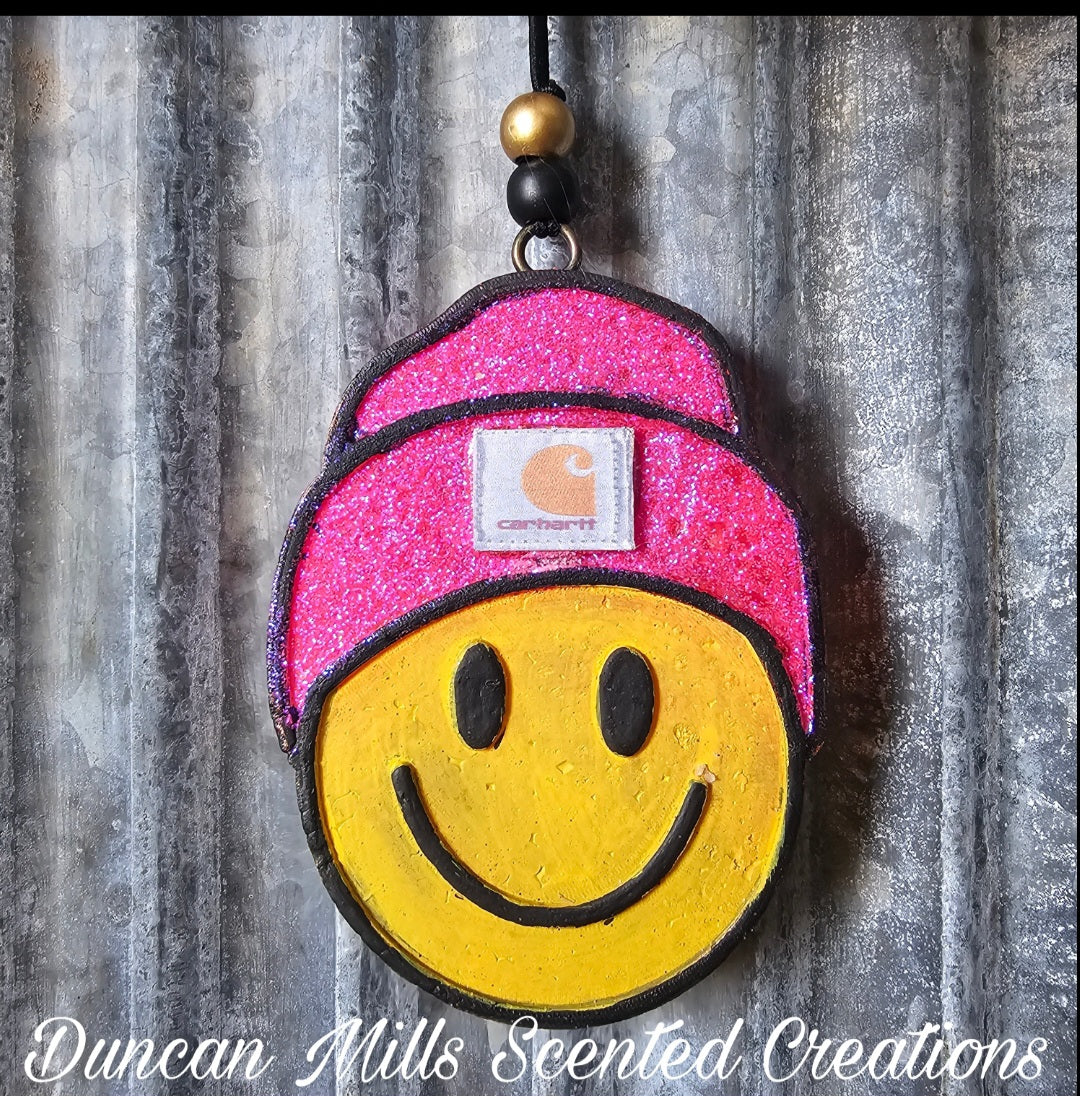 Smiley Freshie | Beanie |Pick Scent | List color