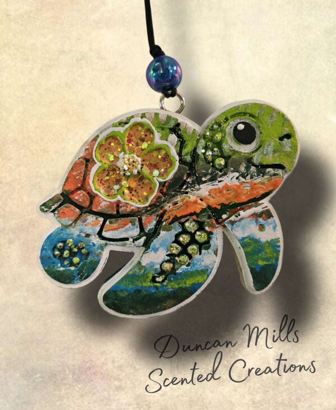Sea Turtle Freshie | Greens | Blues | Oranges |Tie Dye | Made to order