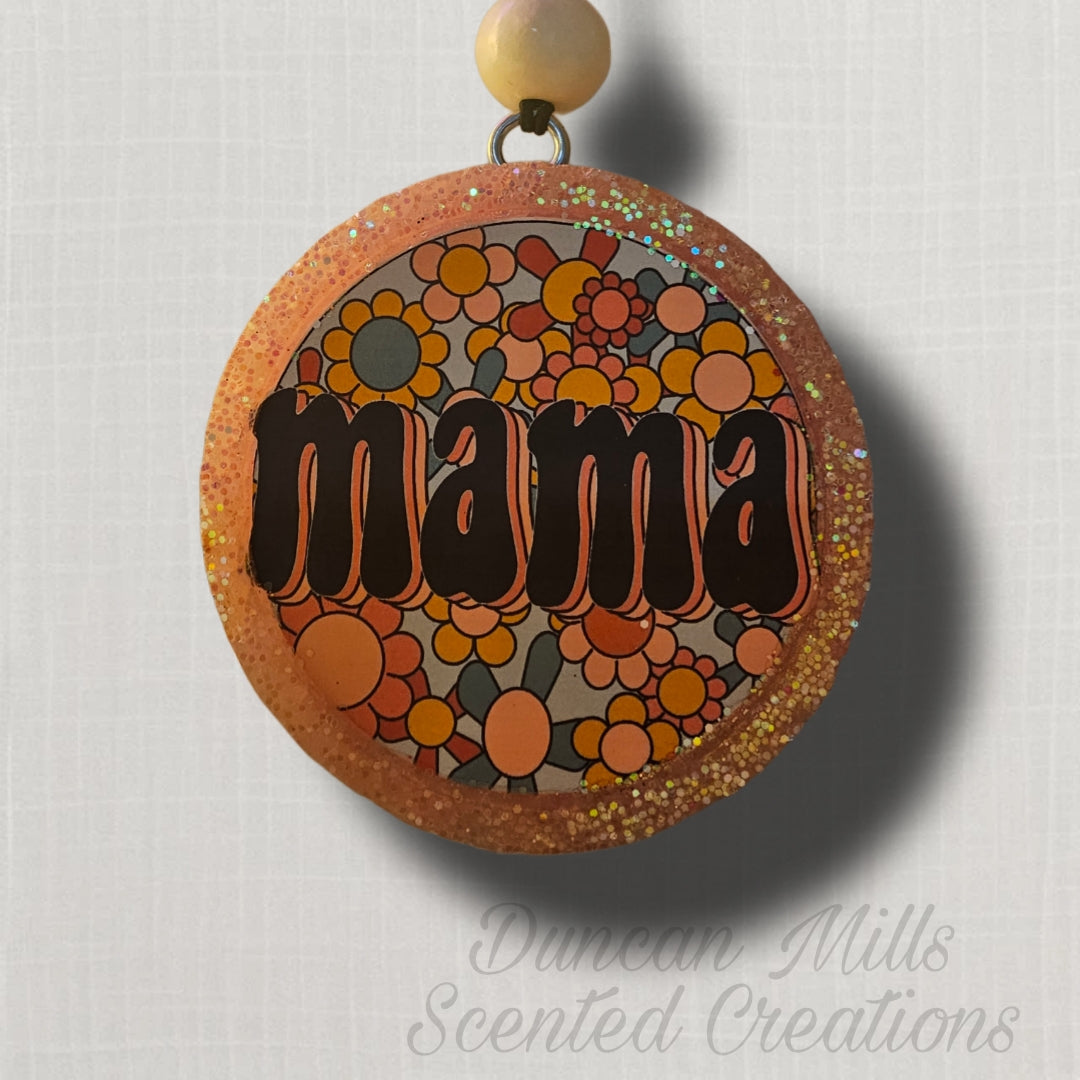 Mama Freshie | Retro Flowers | Choose Scent & Size