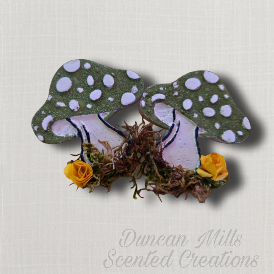 mushroom Vent set Freshie | Choose Color| Made to order