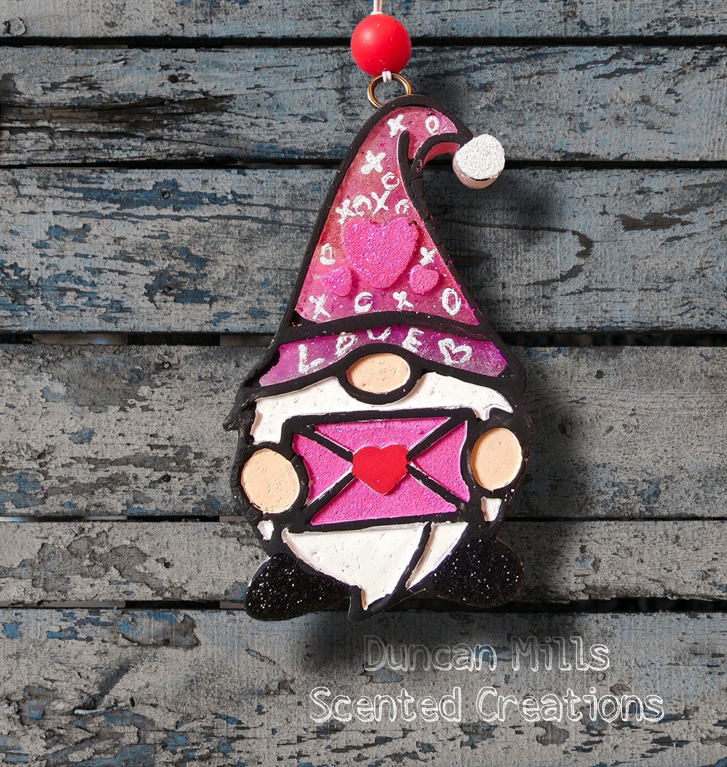 Valentines gnome Freshie | Hearts | Made to order