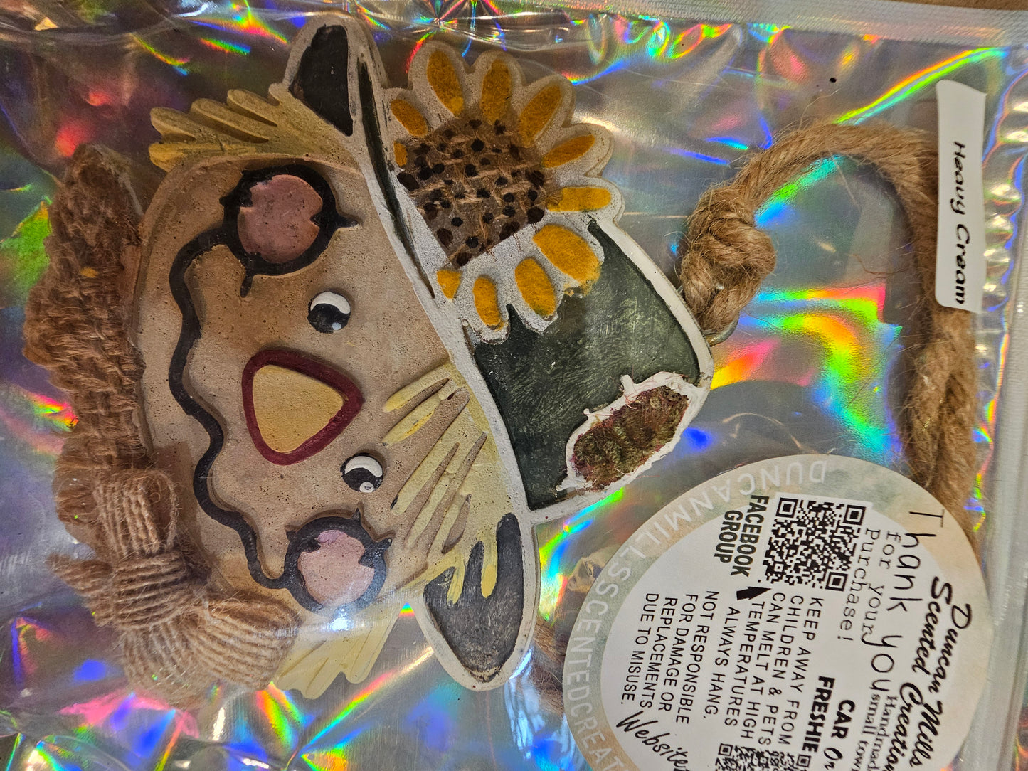 Ready to Ship Freshie | Fall Car Air Freshener | Heavy Cream Scent