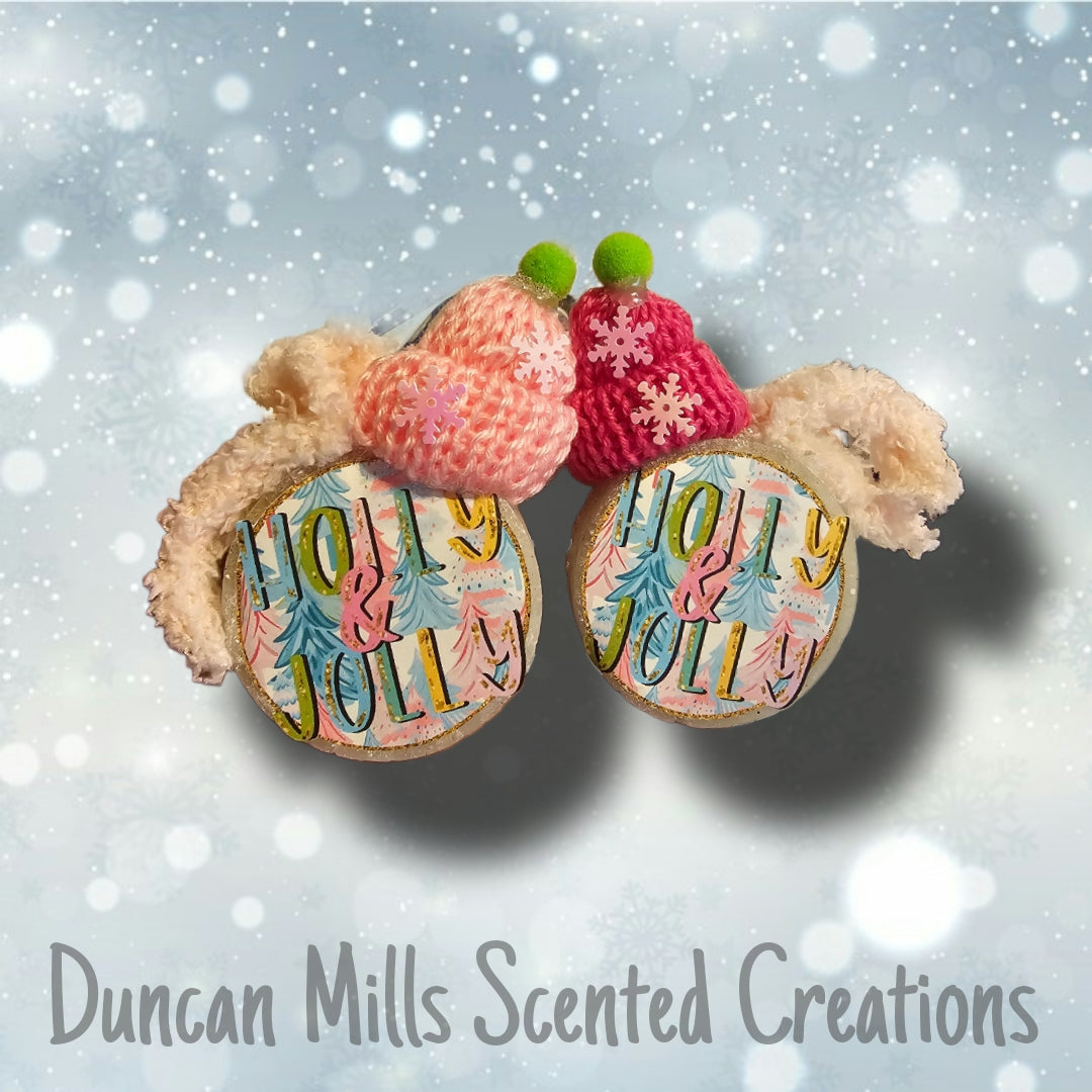 Holly Jolly Vent Set |Made to order