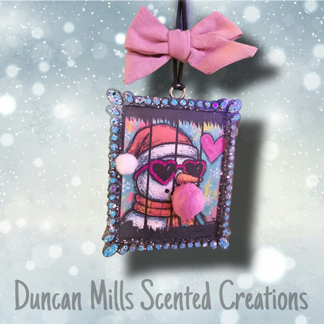 Snowman bubblegum freshie | Xlarge |Made to order