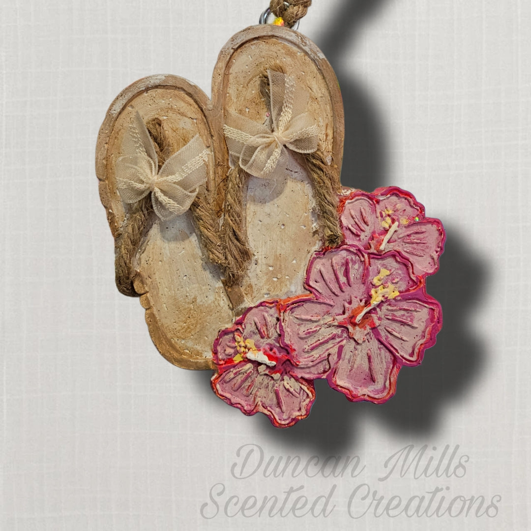 Floral sandals | Made to order