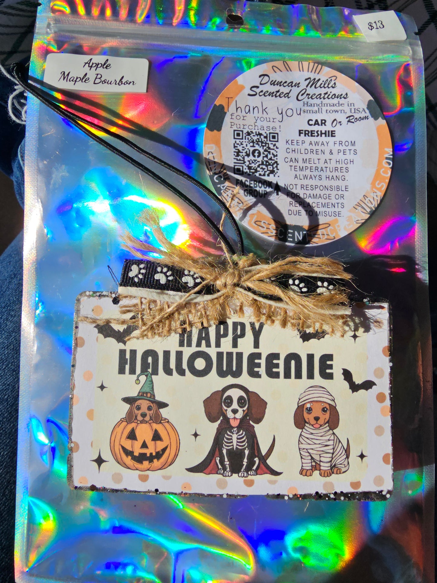 Ghost pups Freshie | Tarot | Made to order