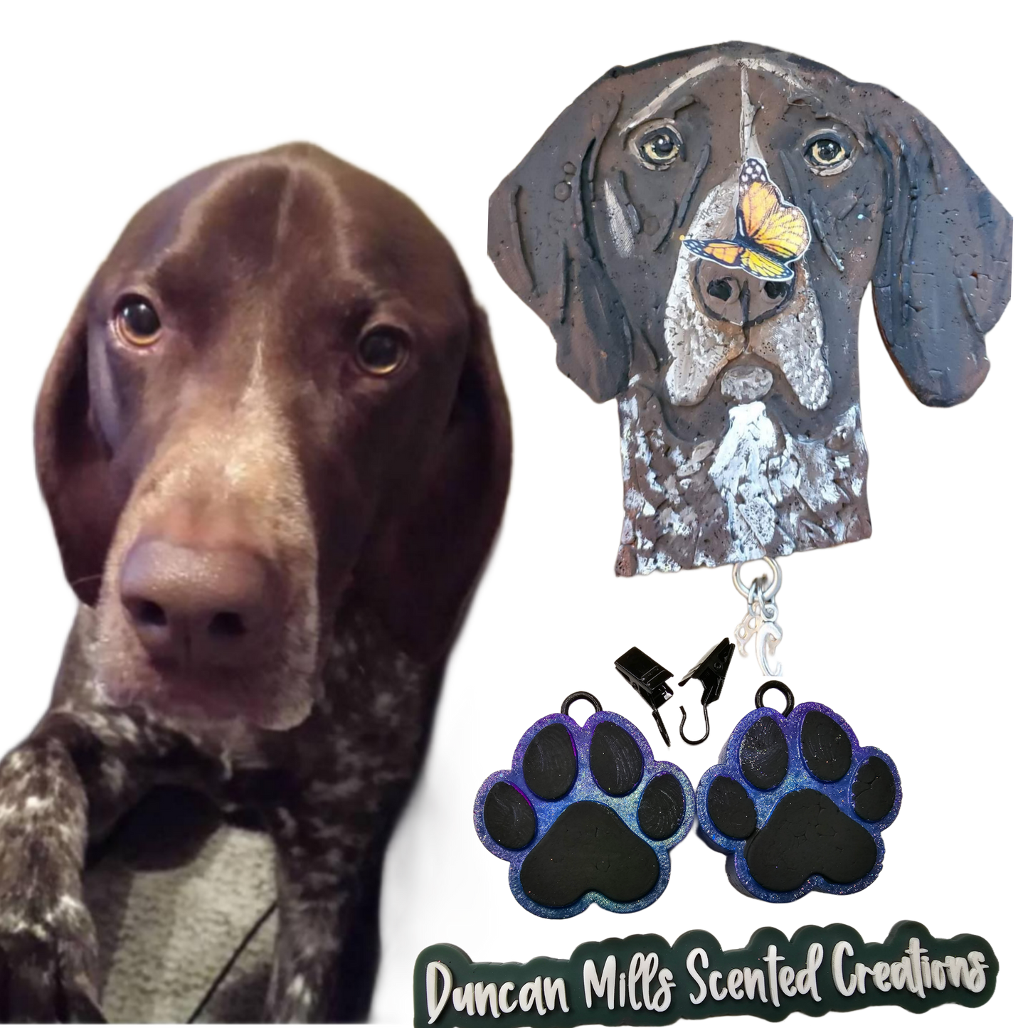 Custom German Shorthaired Pointer Freshie | Made to order