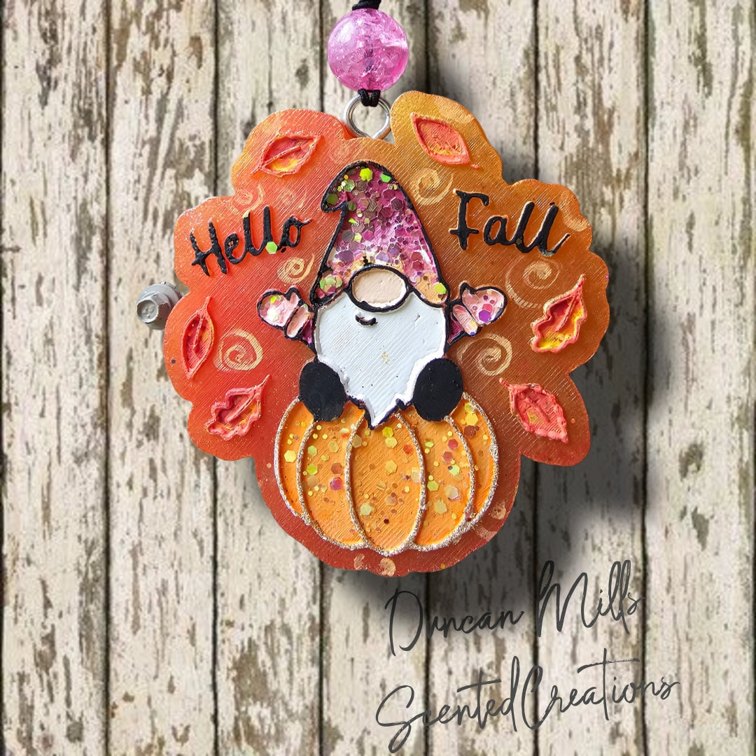 Hello Fall Gnome Freshie | Made to order