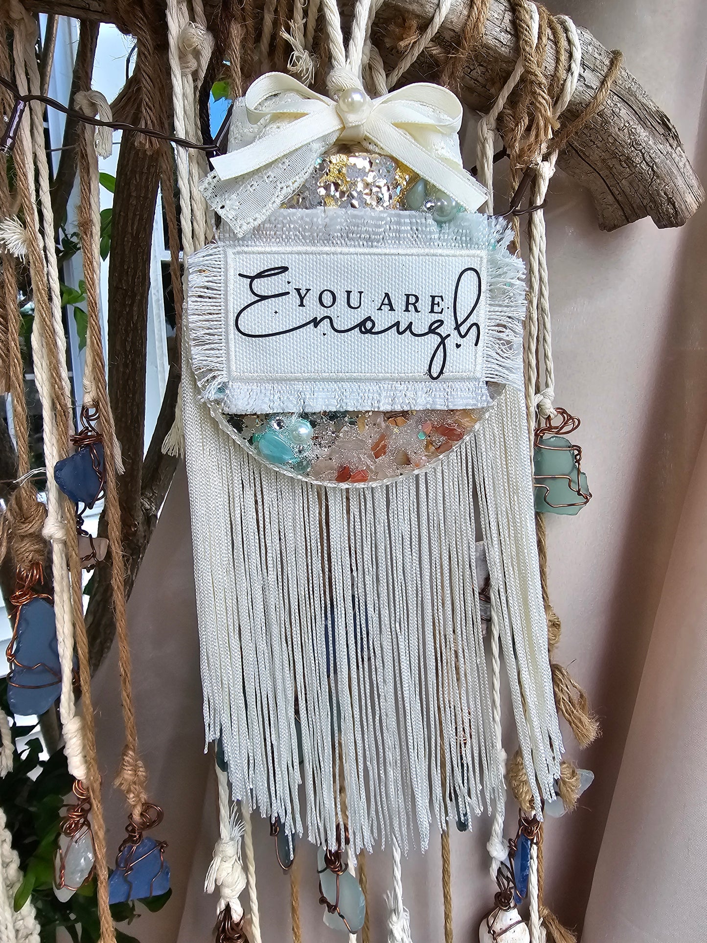 Ready to Ship | You Are Enough | Cashmere Cedar Scent | Large freshie