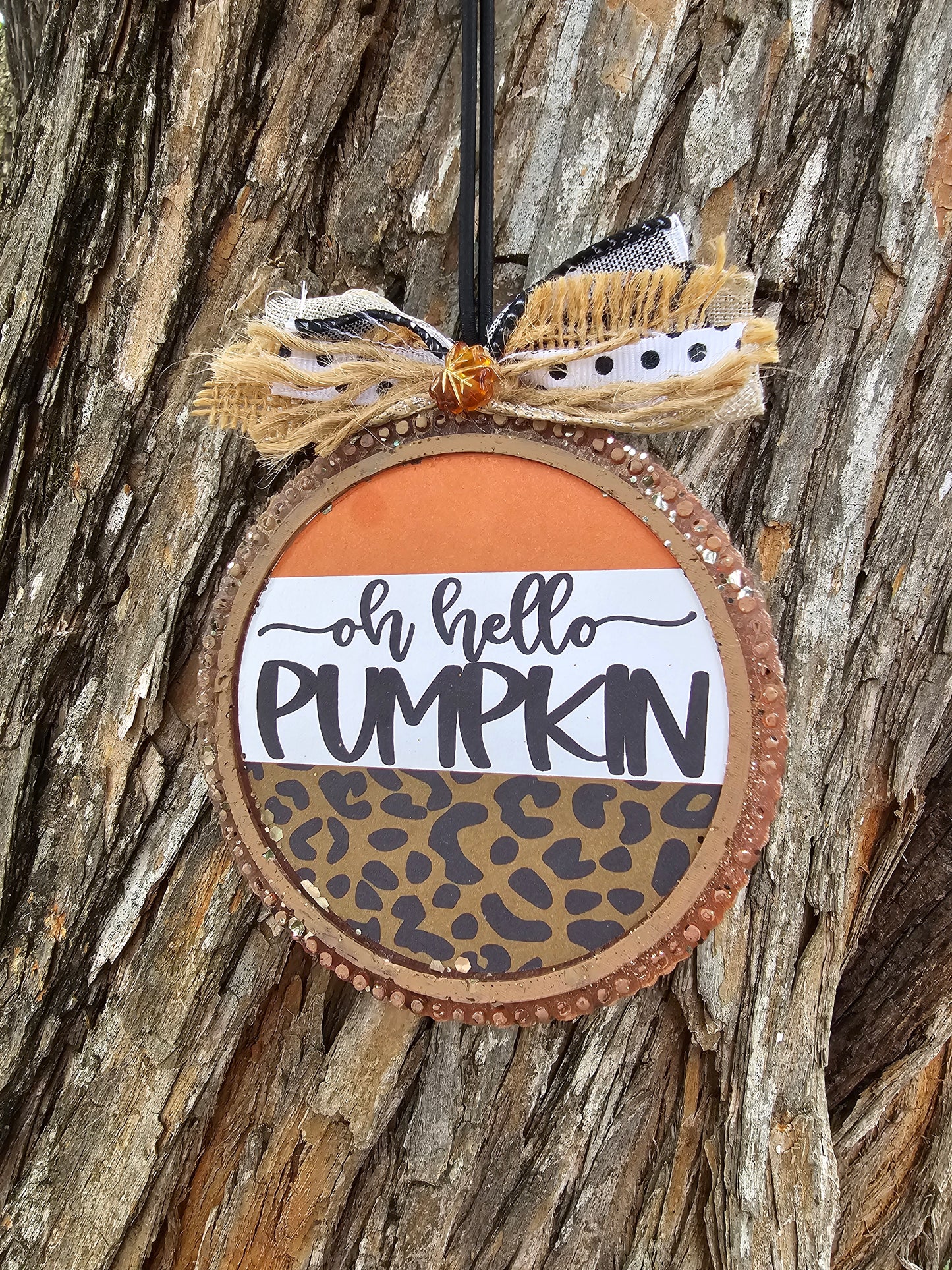 Oh Hello Pumpkin Freshie | Choose Size | Fall Freshies | Made to order
