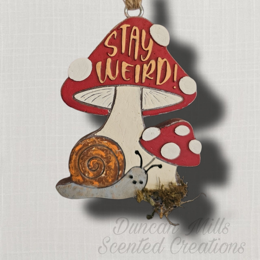 mushroom snail Freshie | Made to order