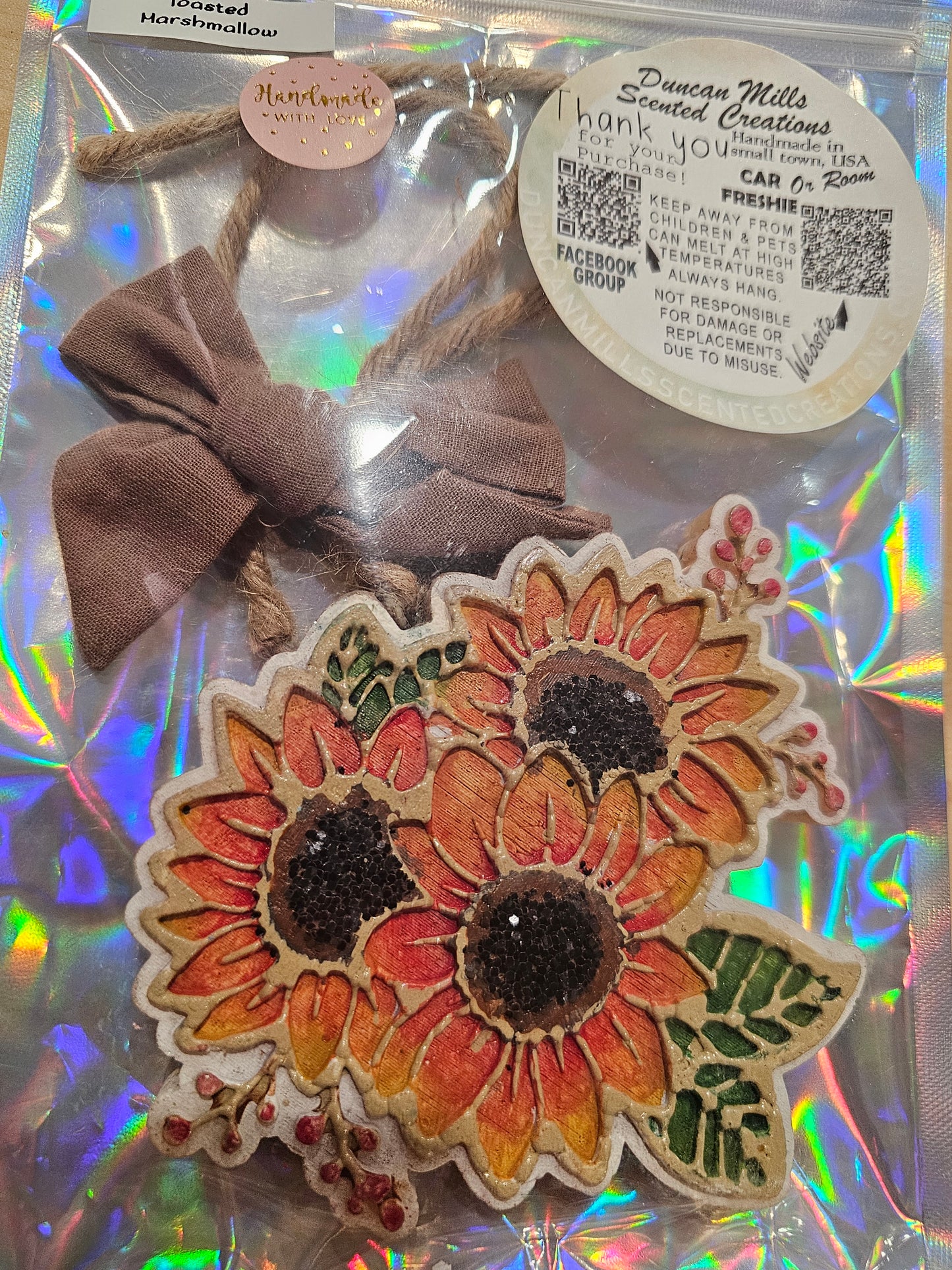 Ready to Ship | Sunflowers | Toasted Marshmallow