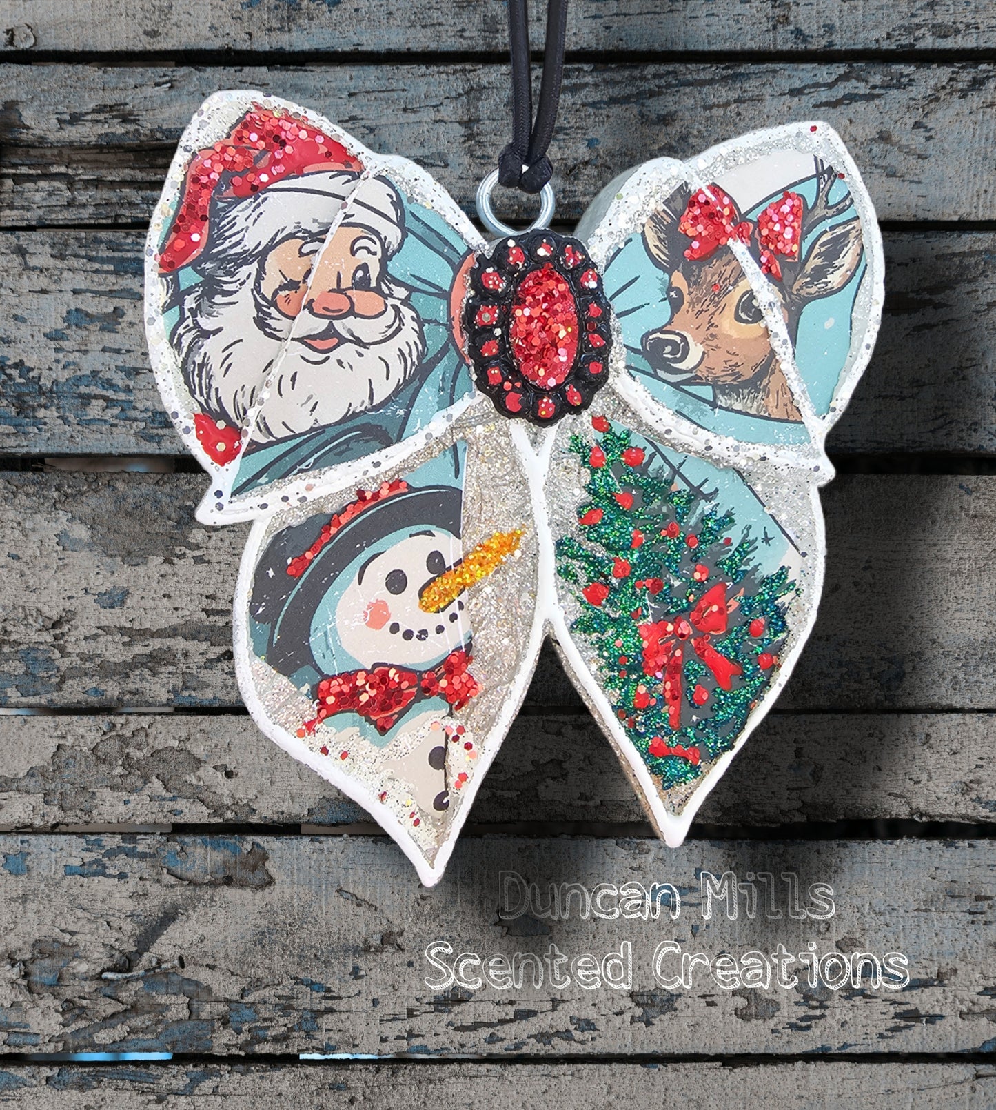 Holiday Bow Freshie | Made to order
