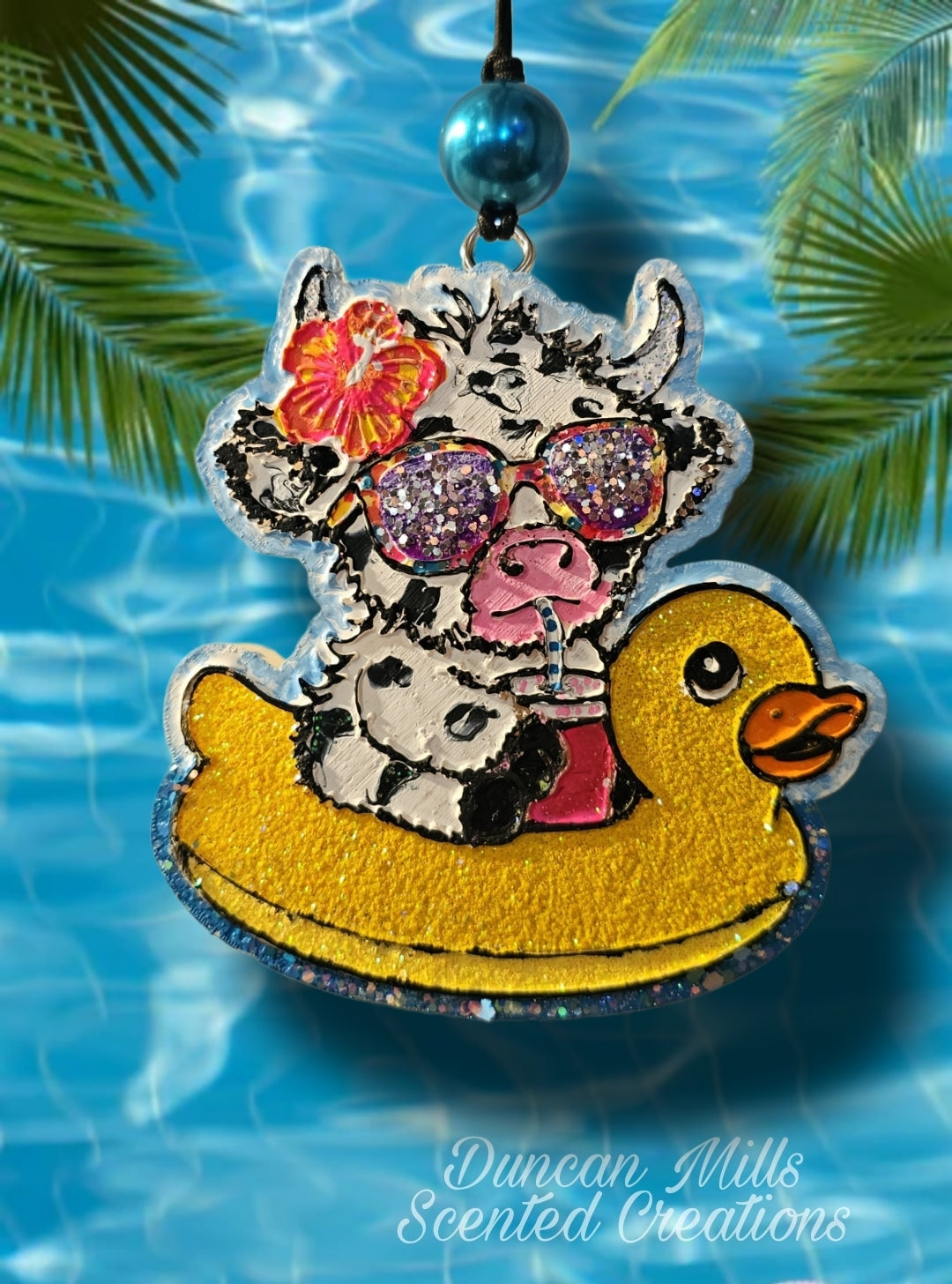 Highland Cow | Duck Floatie Freshie | Made to order