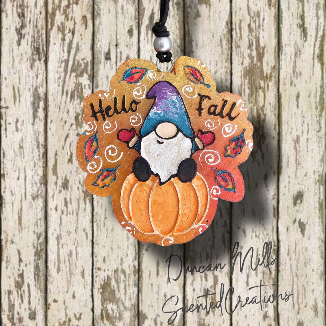 Hello Fall Gnome Freshie | Made to order