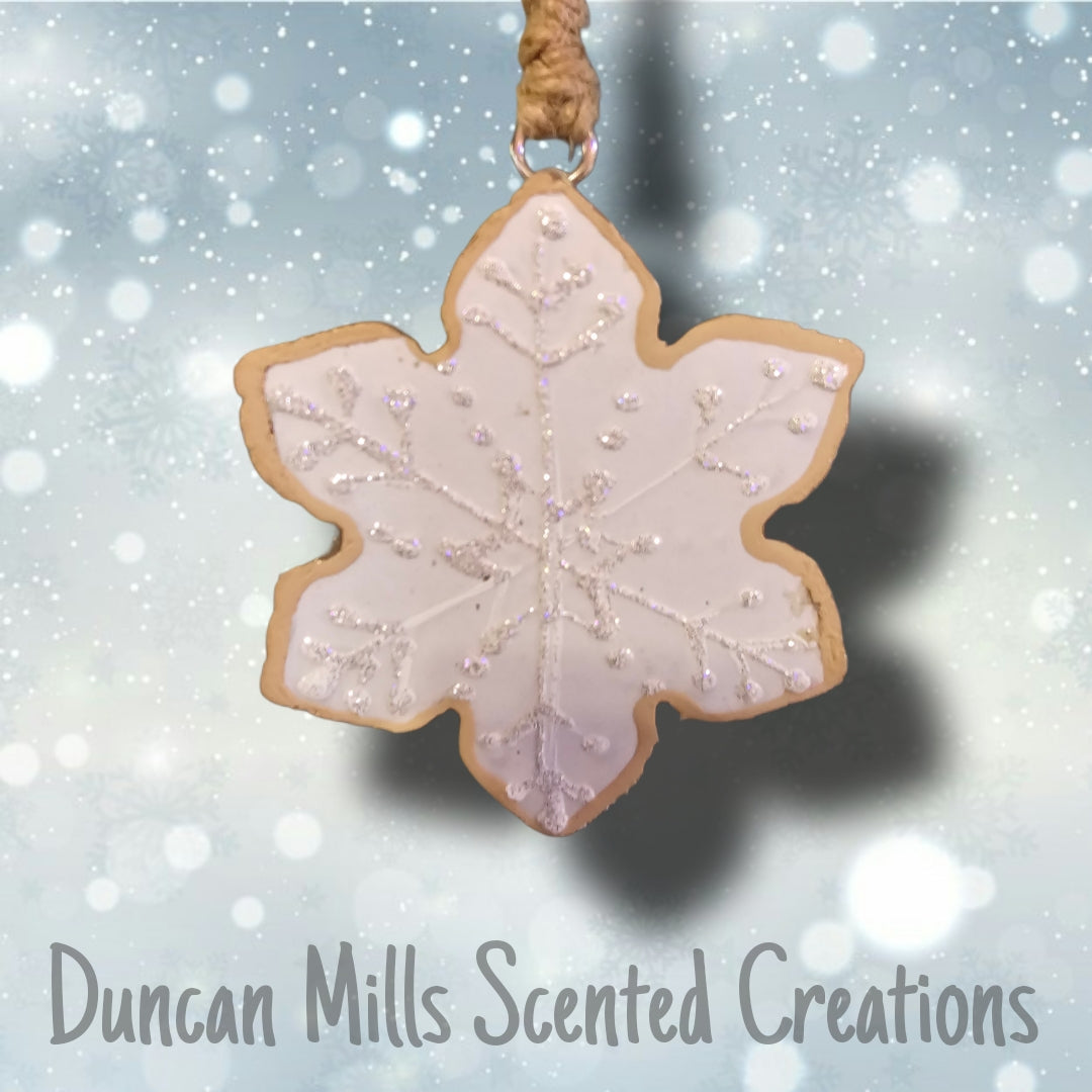 Snowflake Cookie Freshie | Made to order