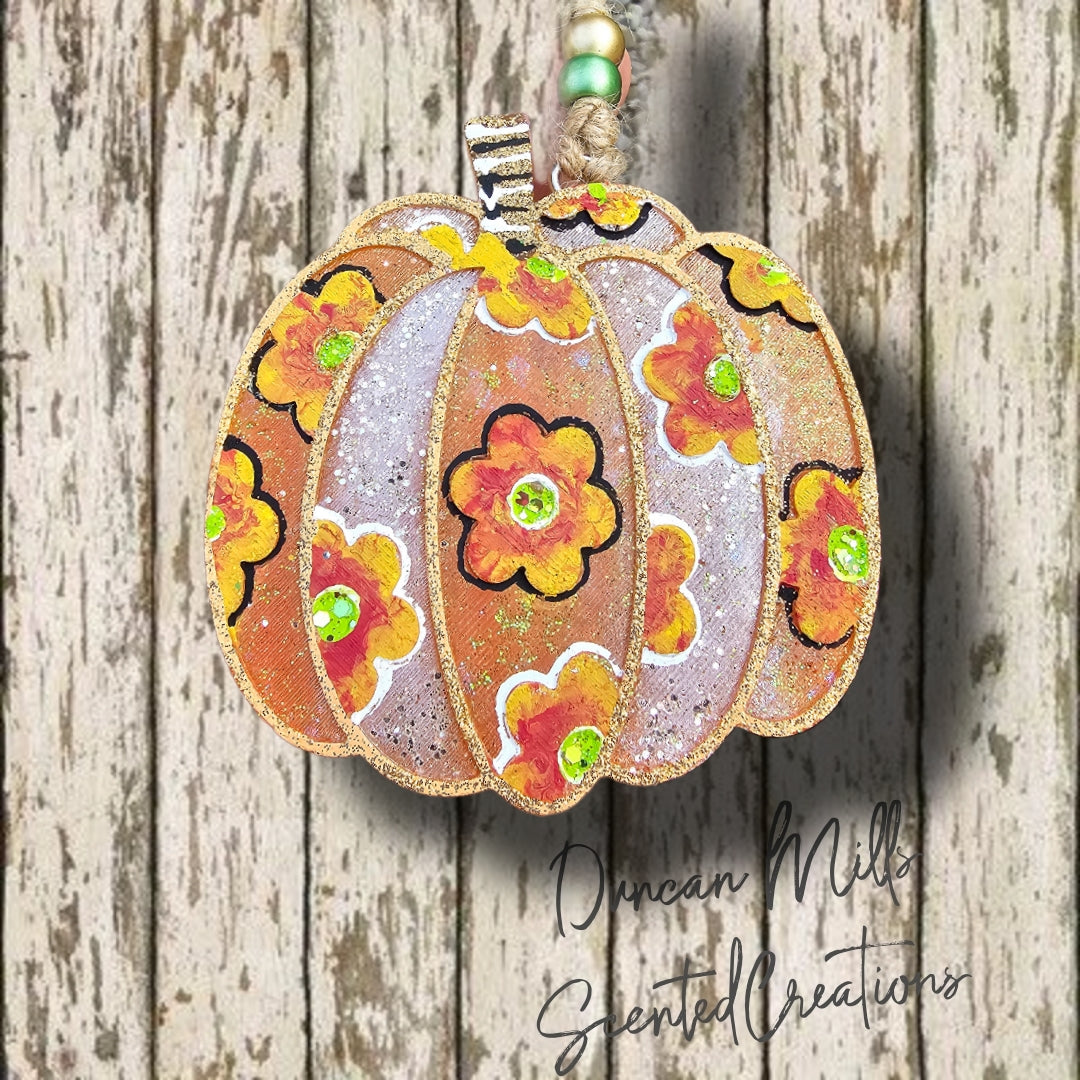 Daisy Pumpkin | Made to order | Fall
