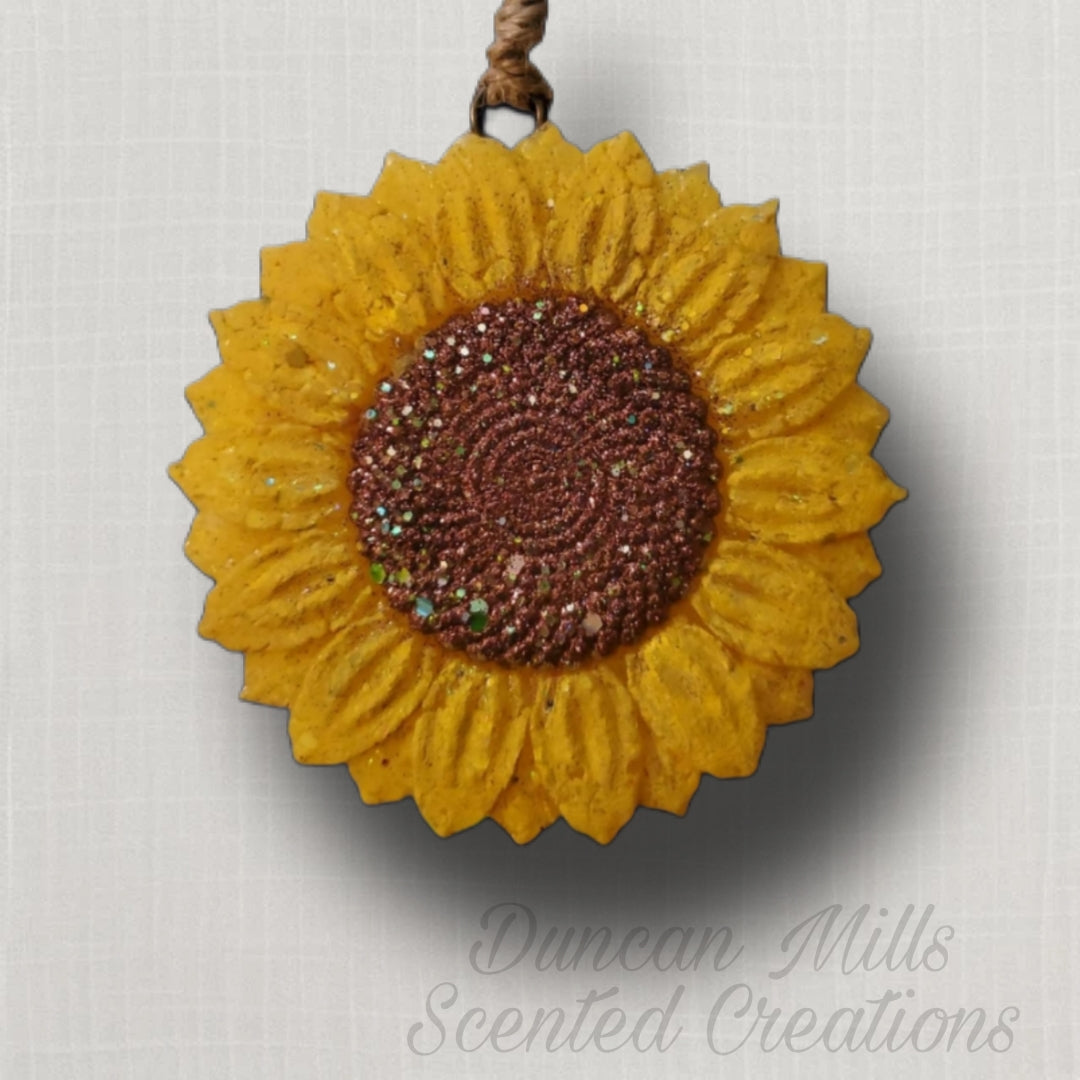 Sunflower Freshie | Car Freshie | Choose Colors