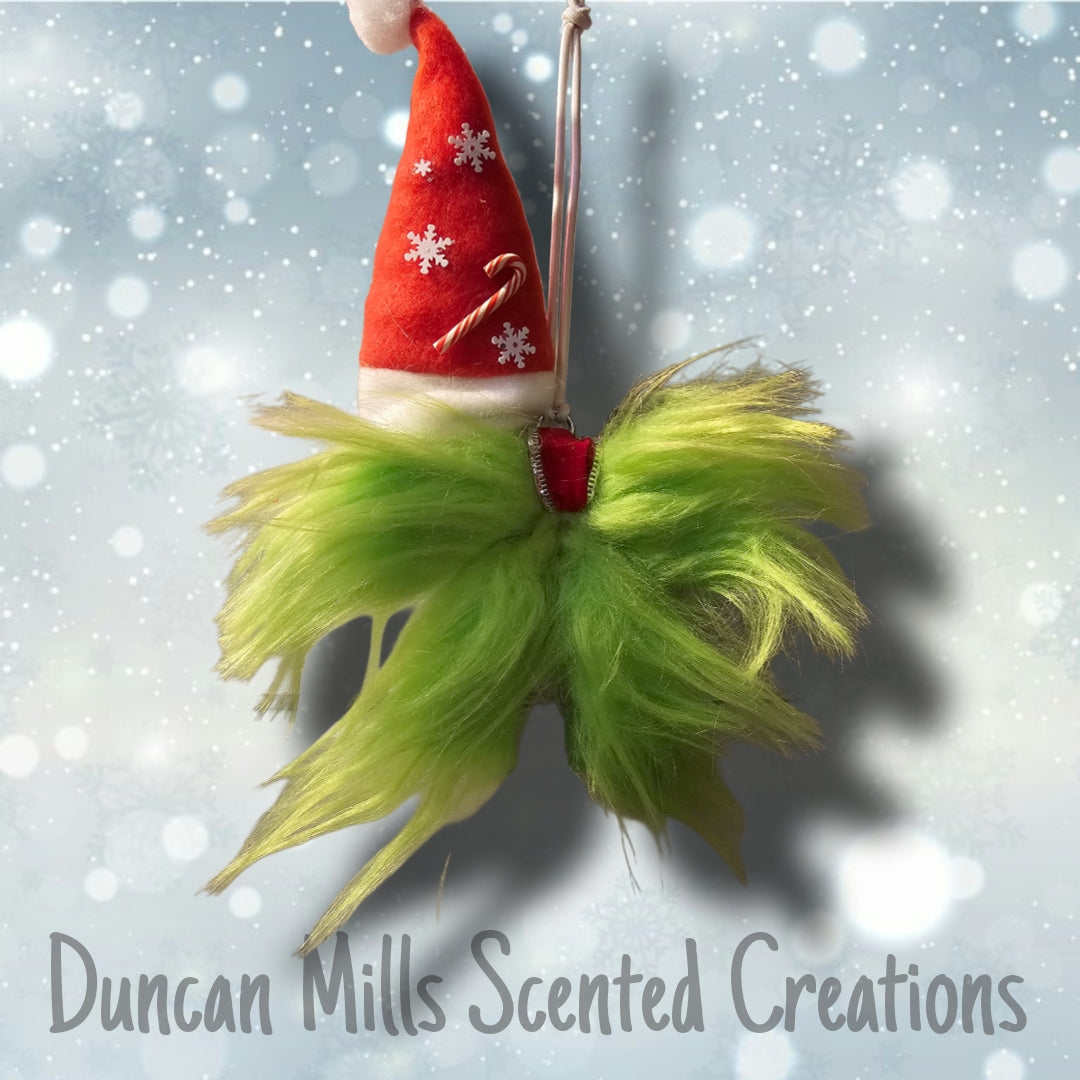 Grinch Bow Freshie| Made to order