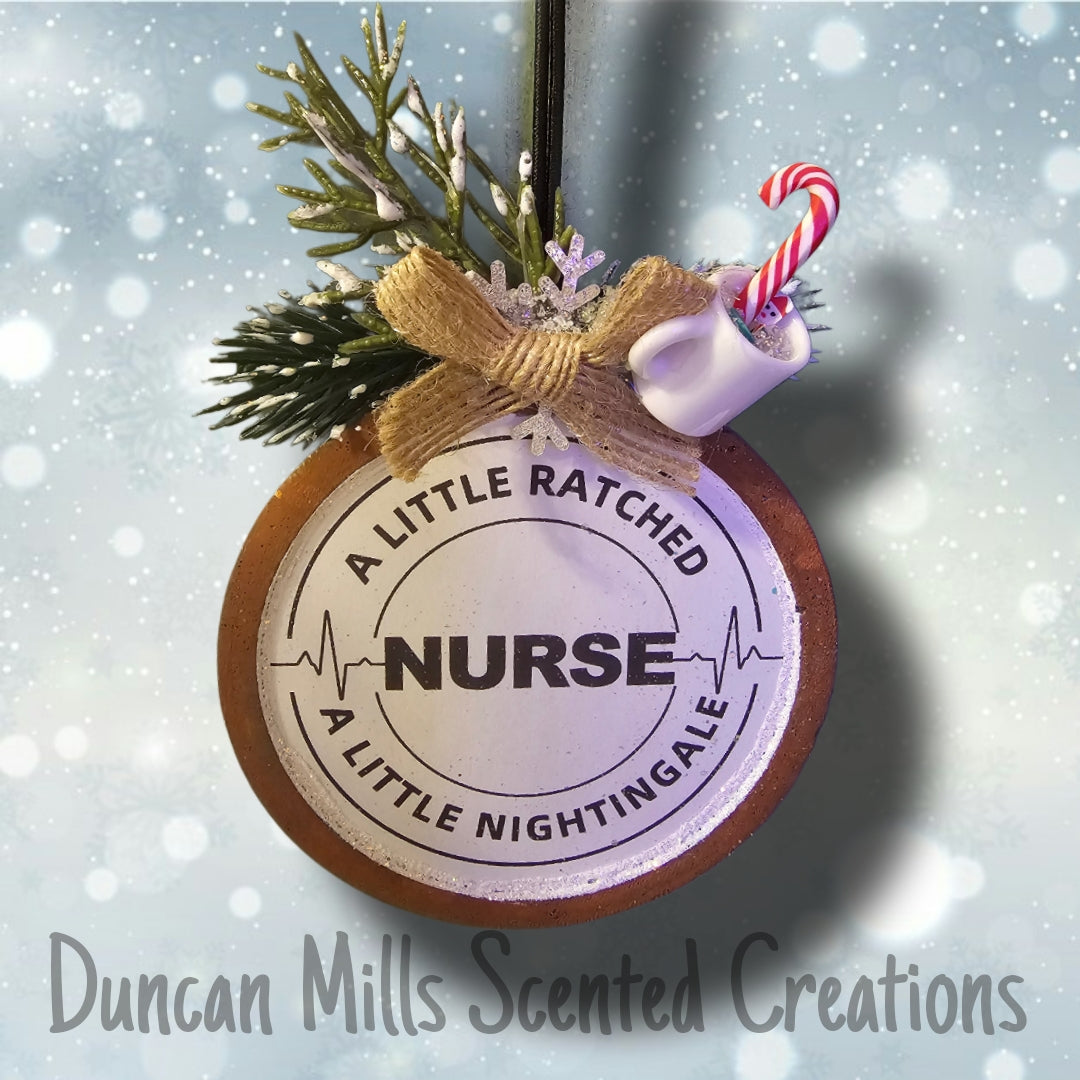 A little Ratched | A little Nightingale Nurse freshie | Exclusive Holiday | Choose size | Made to order