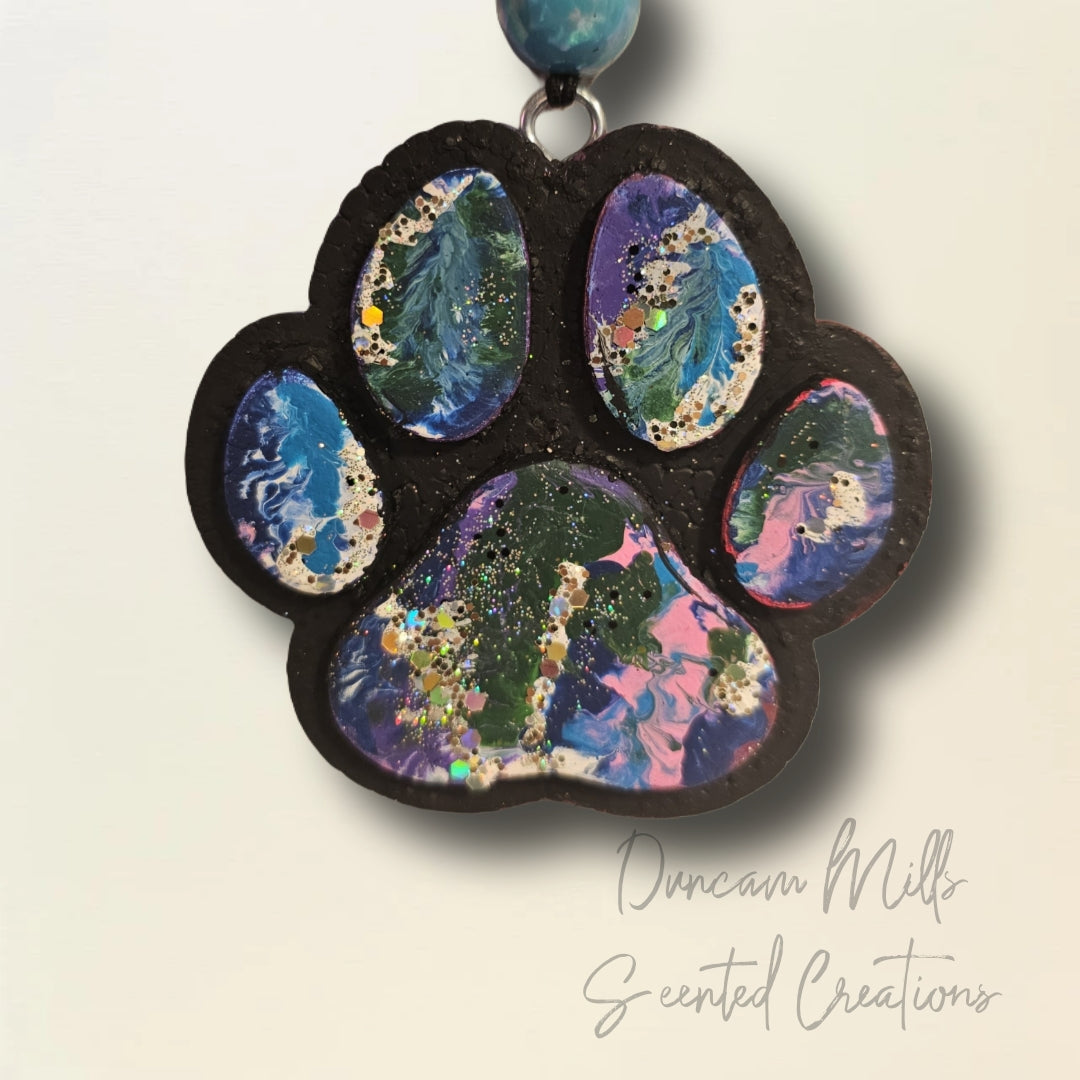 Paw Print | Diamond Glitter | Made to order