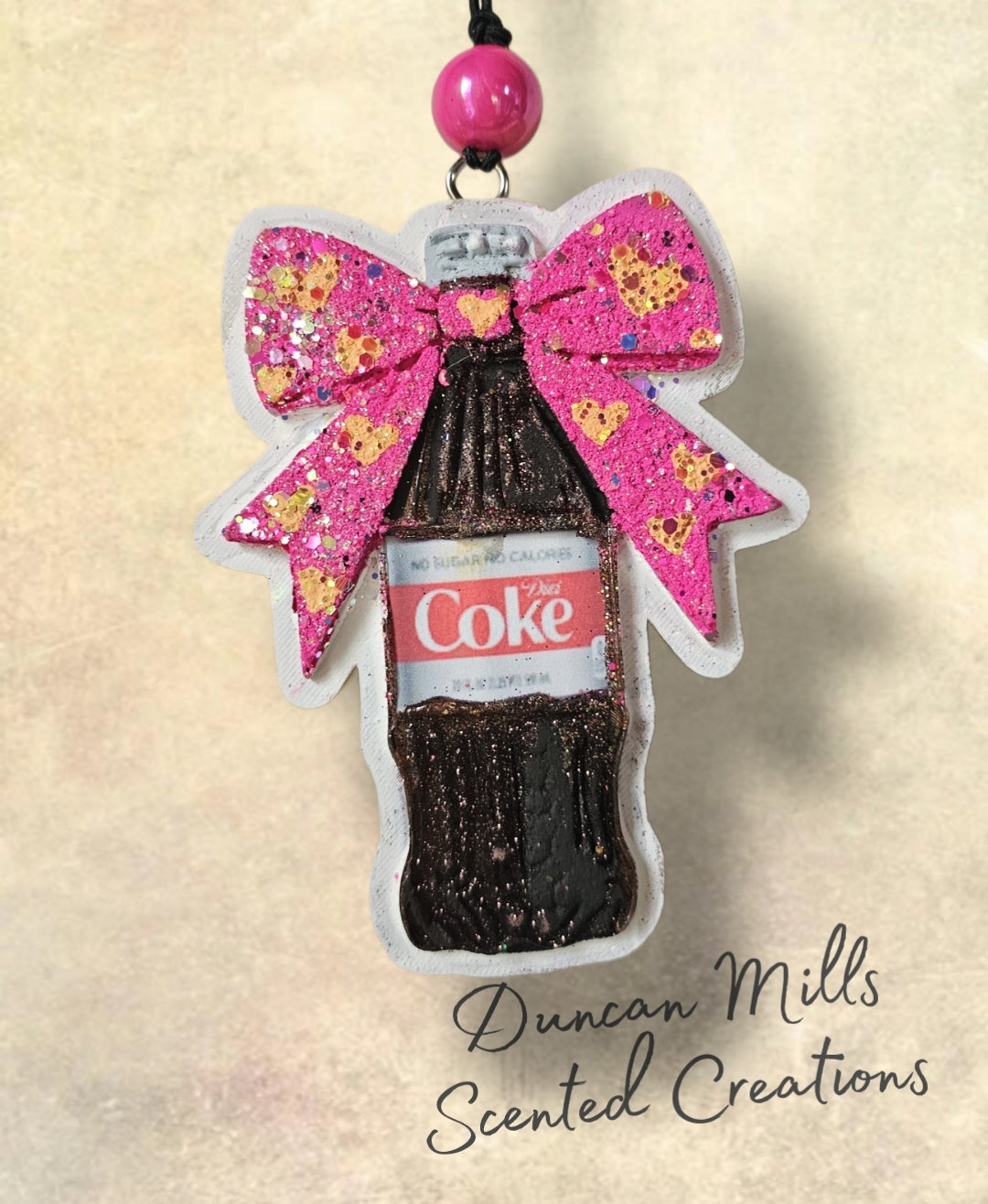 Soda bottle Freshie | Bow | Choose Brand | Made to order